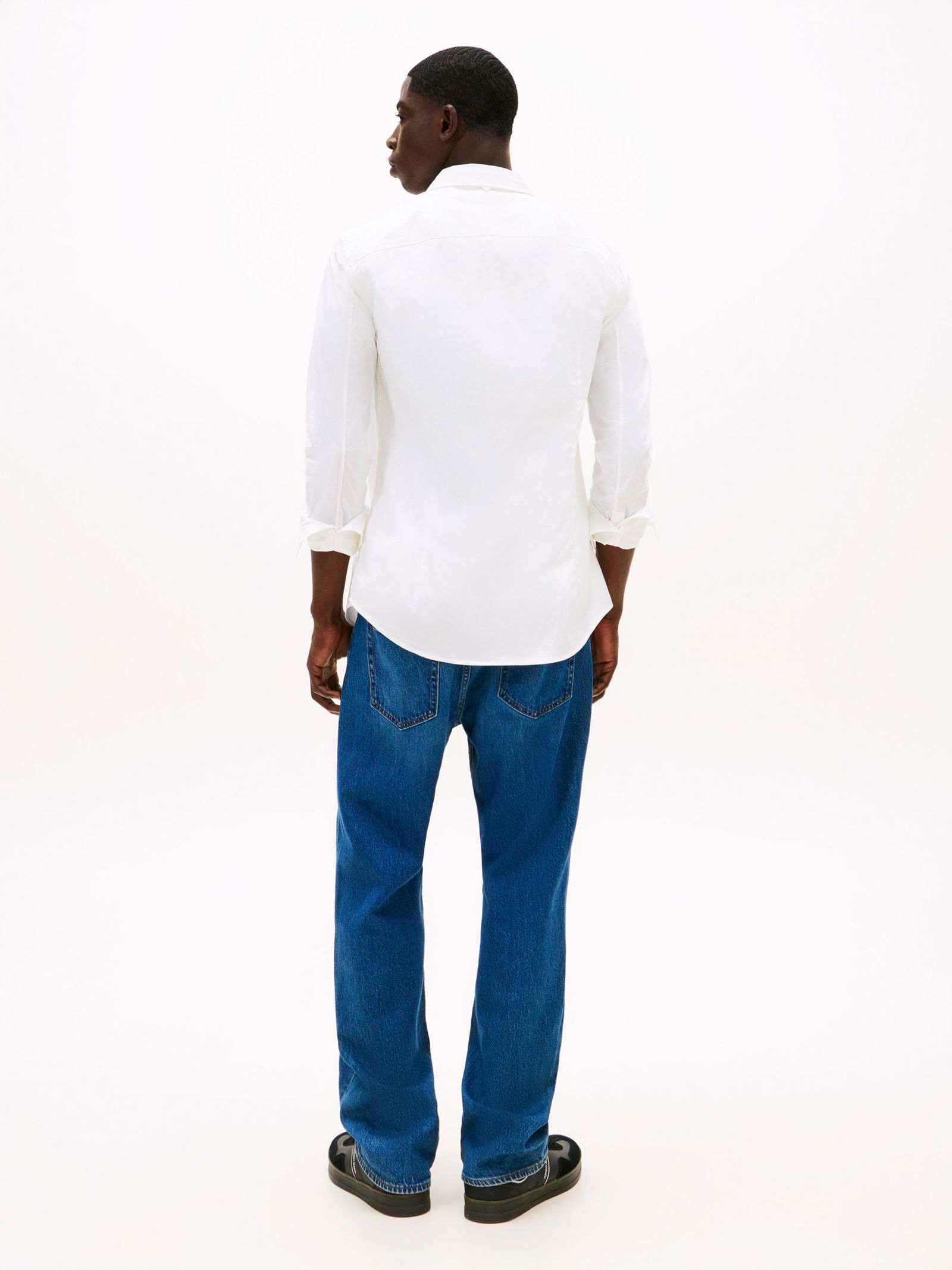 Tommy Jeans |  Tommy Jeans Hemd Regular Fit  | L | classic white