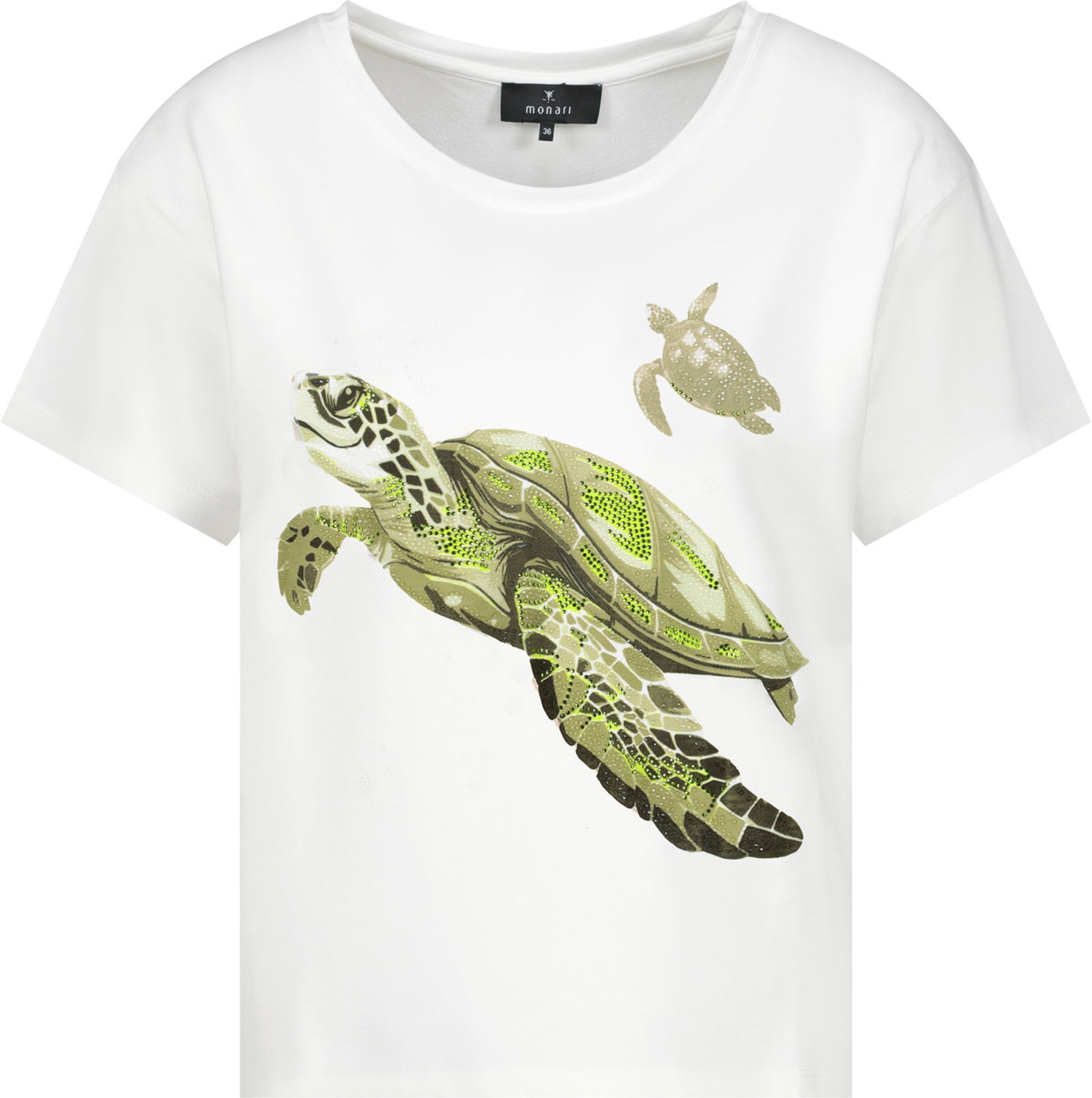 Monari |  T-Shirt, cream | 40