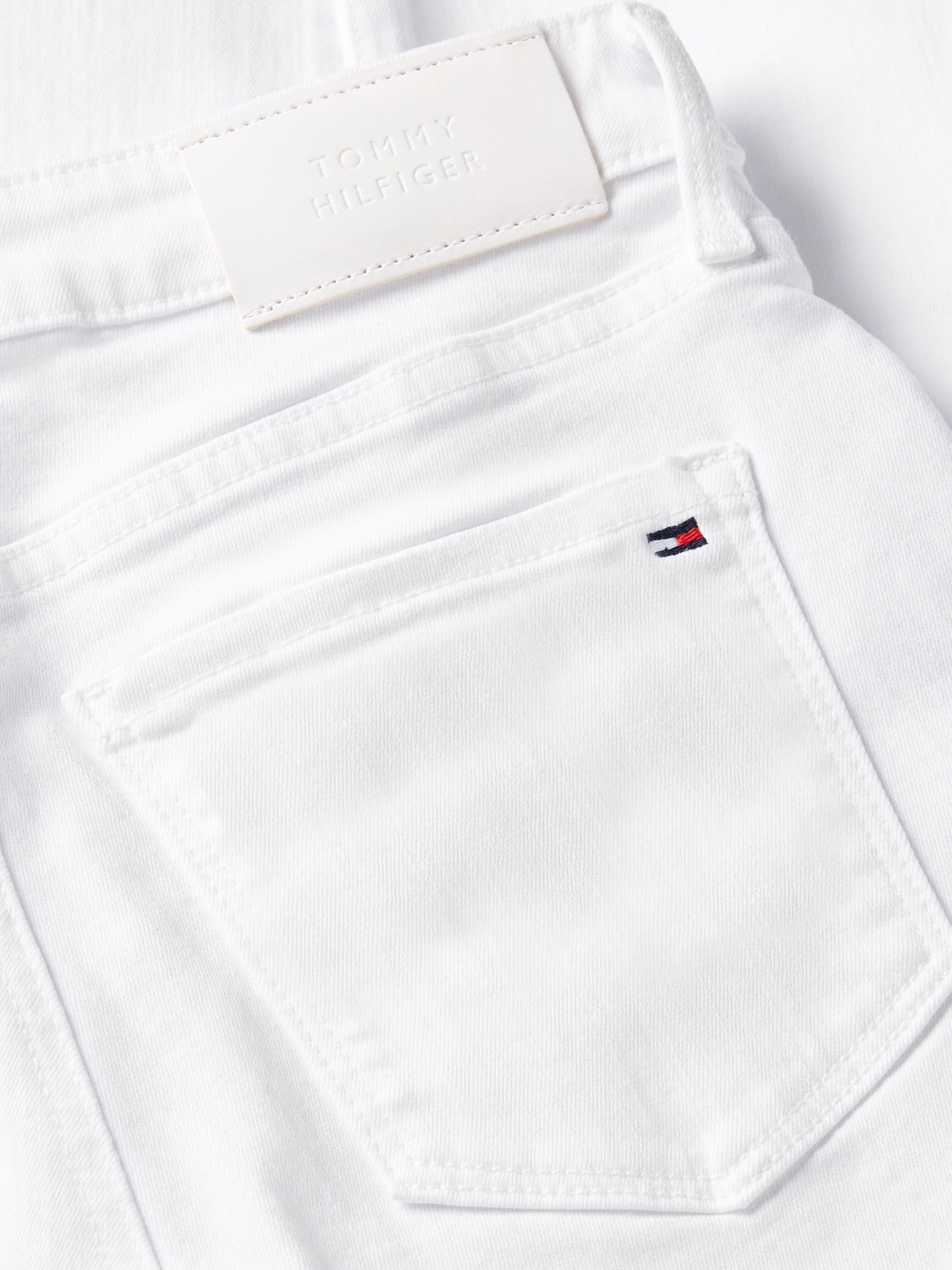 Tommy Hilfiger |  TH FLEX COMO SKINNY RW CLR | 32/28 | white