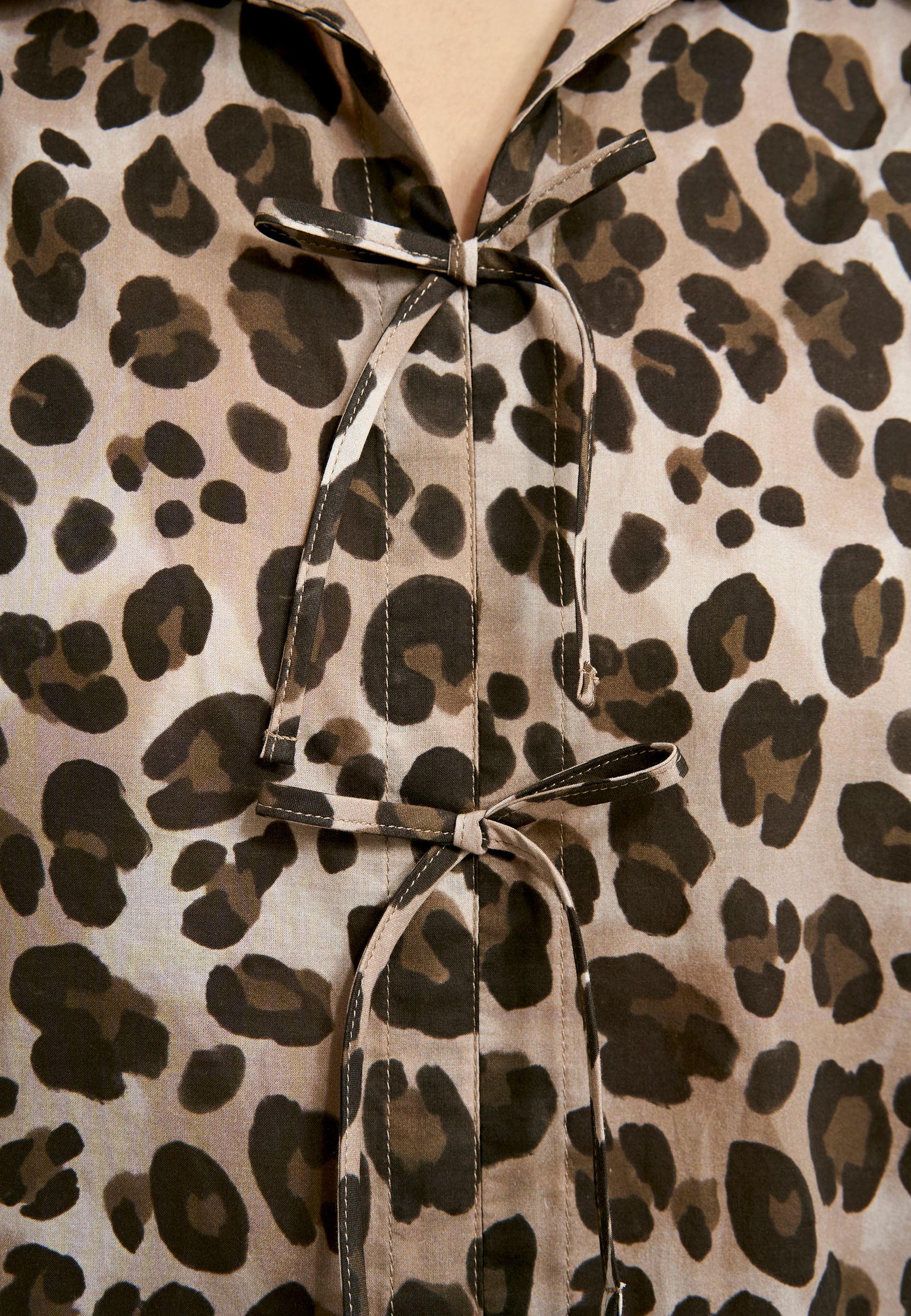 Smith&Soul |  Smith&Soul Druckbluse  | M | nougat print