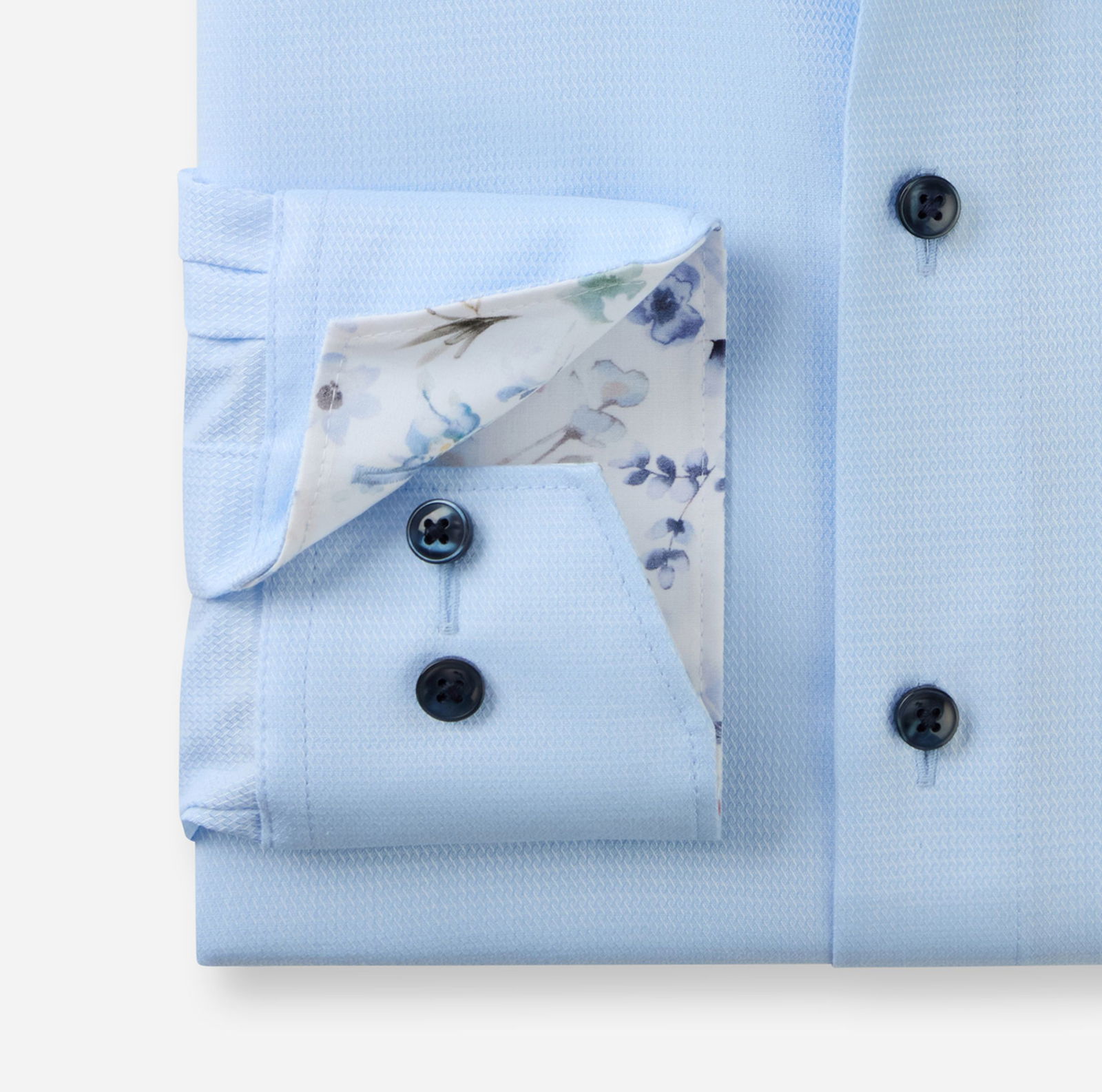 Olymp |  Olymp Hemd Modern Fit  | 43 | bleu