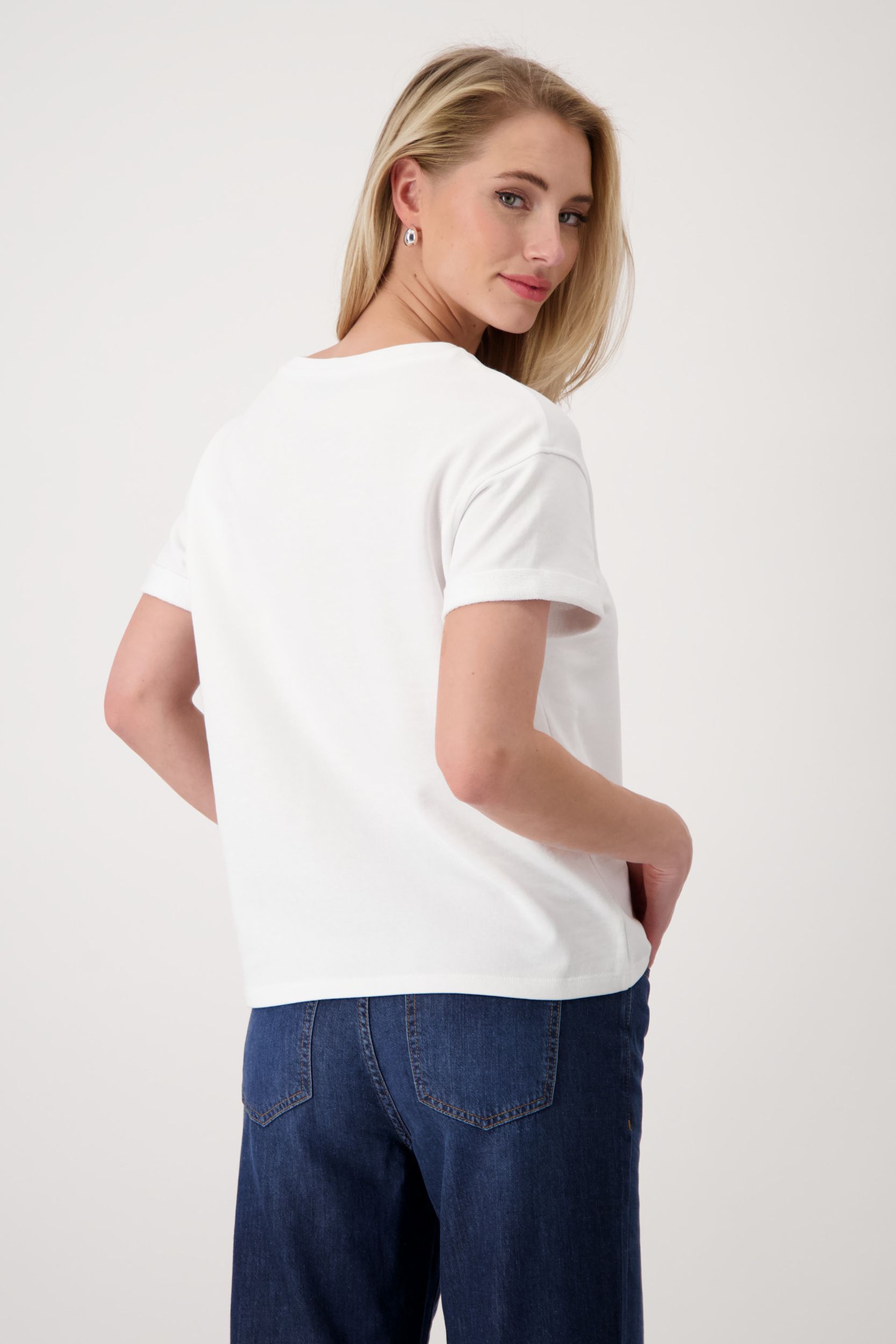Monari |  T-Shirt, cream | 42