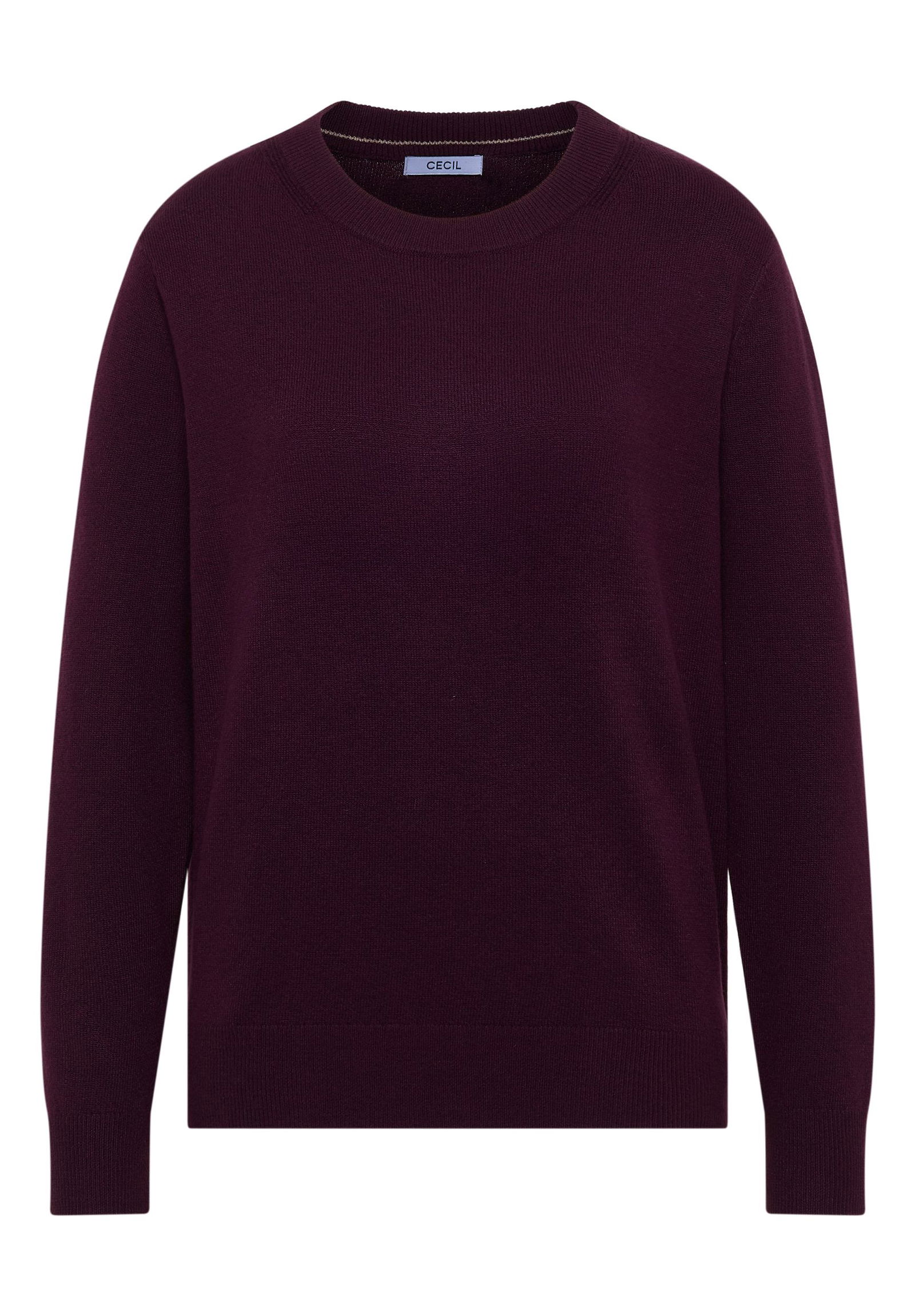 CECIL Softer Rundhals Pullover – Kuscheliger Feinstrickpullo