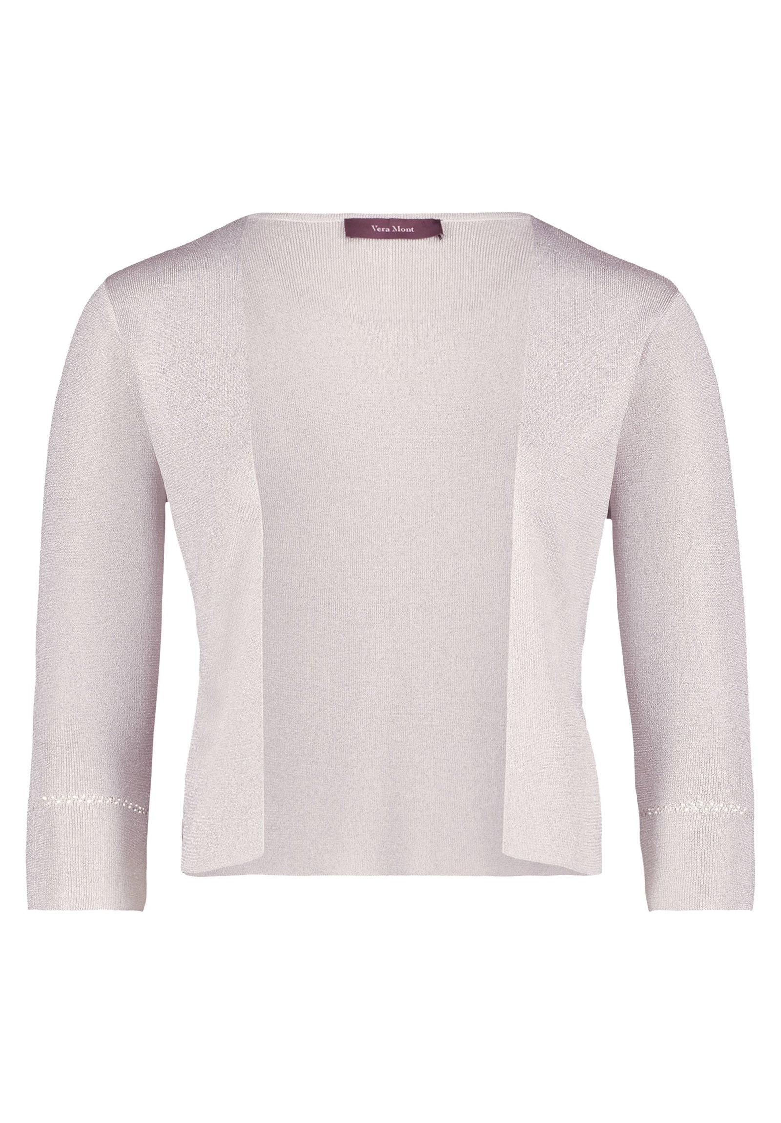 0bedc047aea64db13d5530c0c37bdd81 Vera Mont | Vera Mont Strickbolero | XL | silver/nature