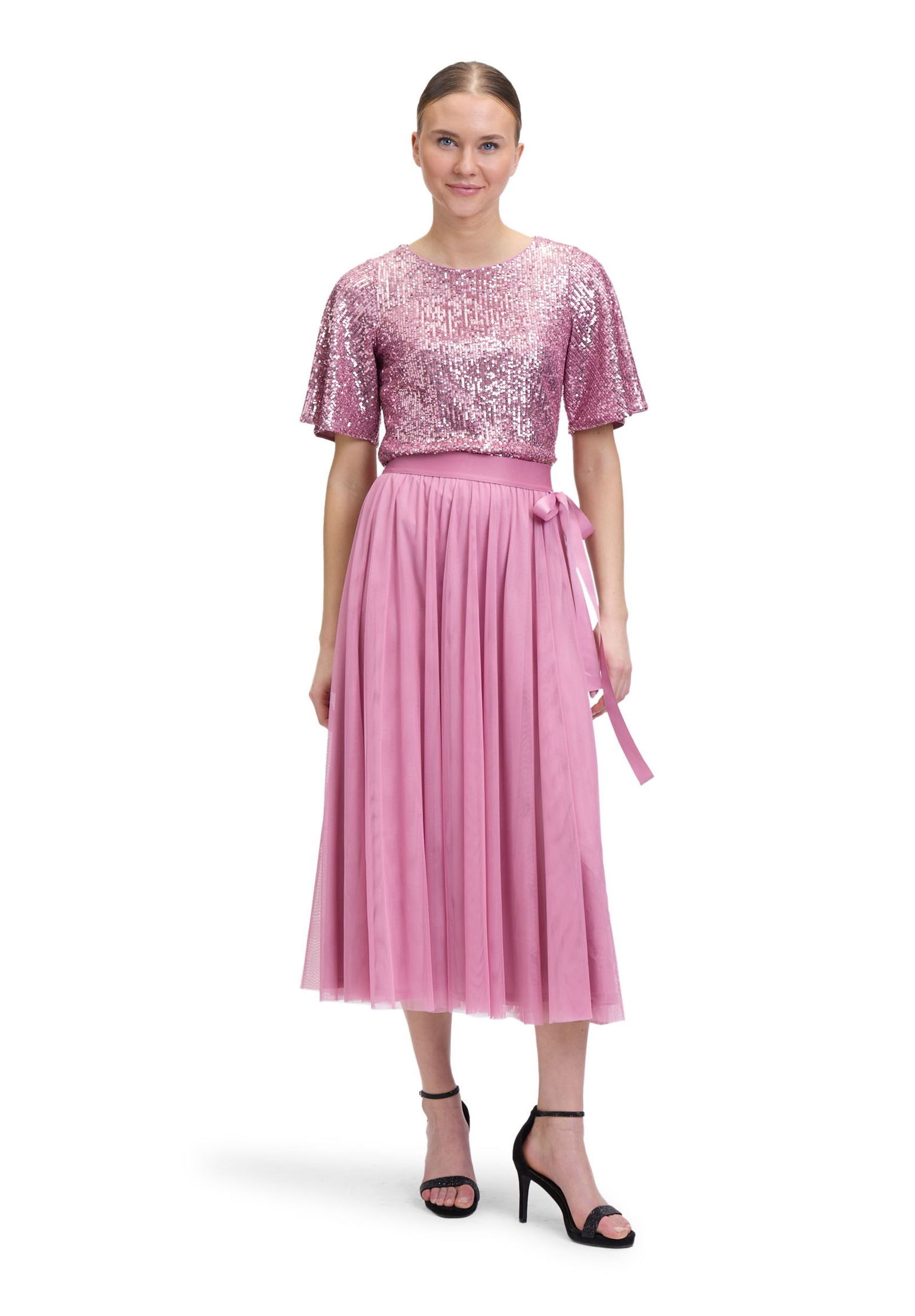 V by Vera Mont | Pailletten-Top | 36 | peony blush