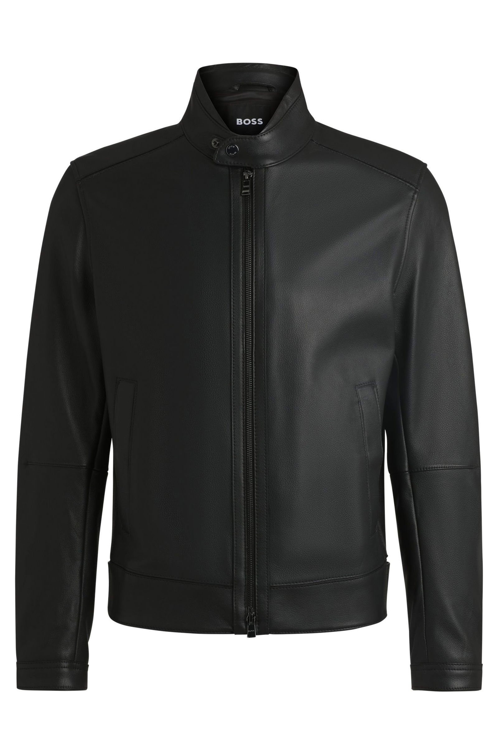 0fd927bb9f18e4393d49f74be30e8664 BOSS Black | BOSS Black Lederjacke | 54 | black