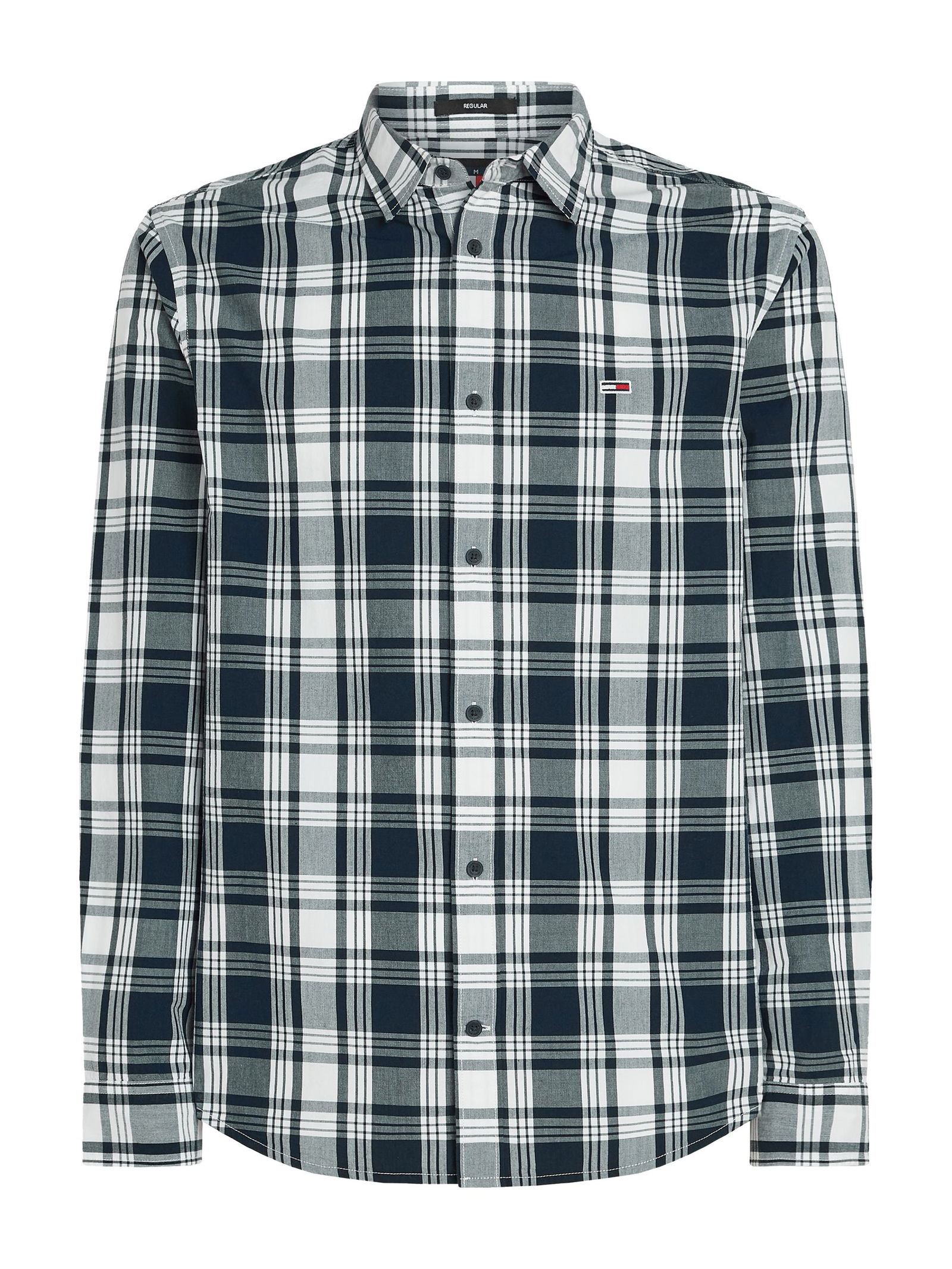 Tommy Jeans | Tommy Jeans Hemd Super Slim Fit | L | faded indigo/yale navy