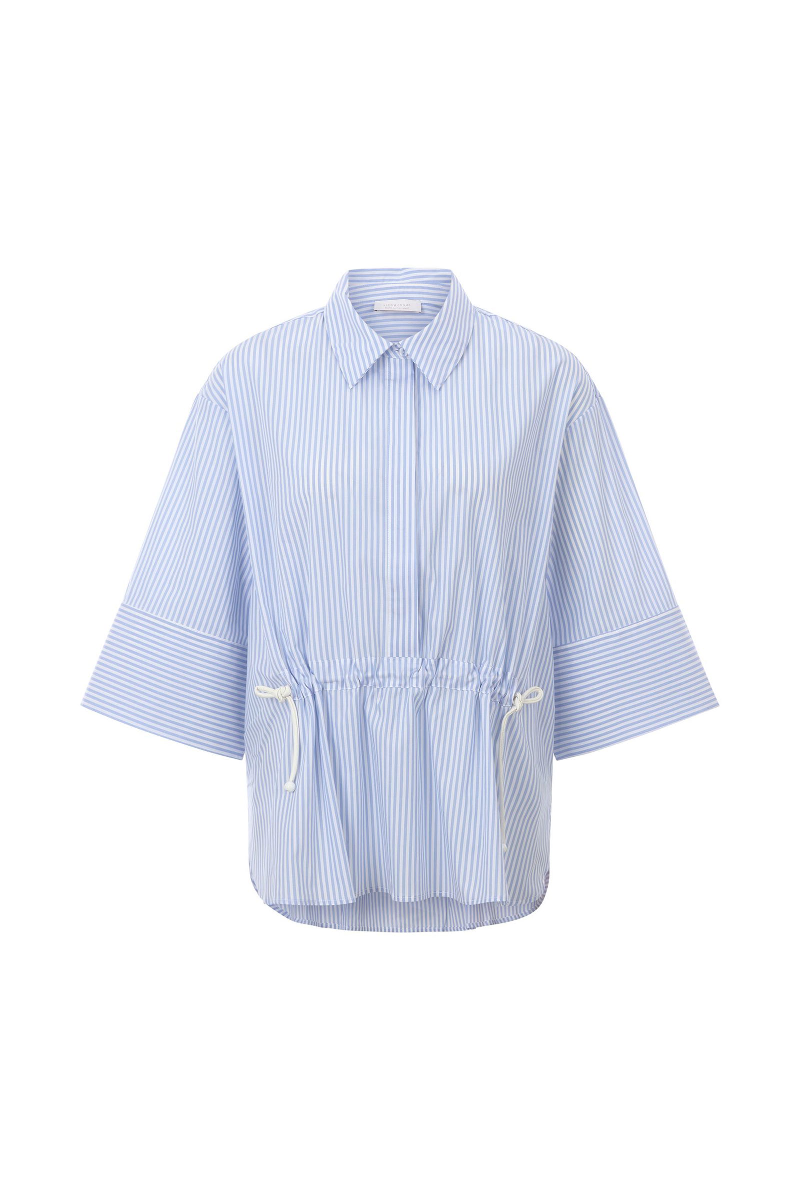 897b67cd5a6816bd5e363ef666c24564 Rich & Royal | Rich & Royal Druckbluse | 40 | skyway blue