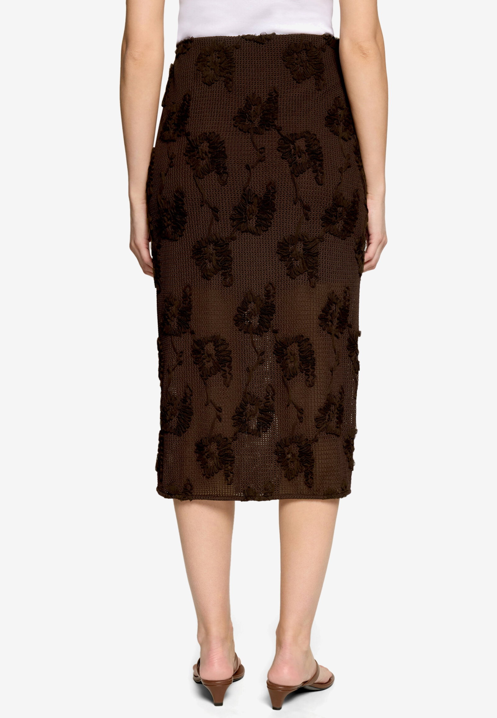 Rock Mittellang Casual, Chocolate Plum #3