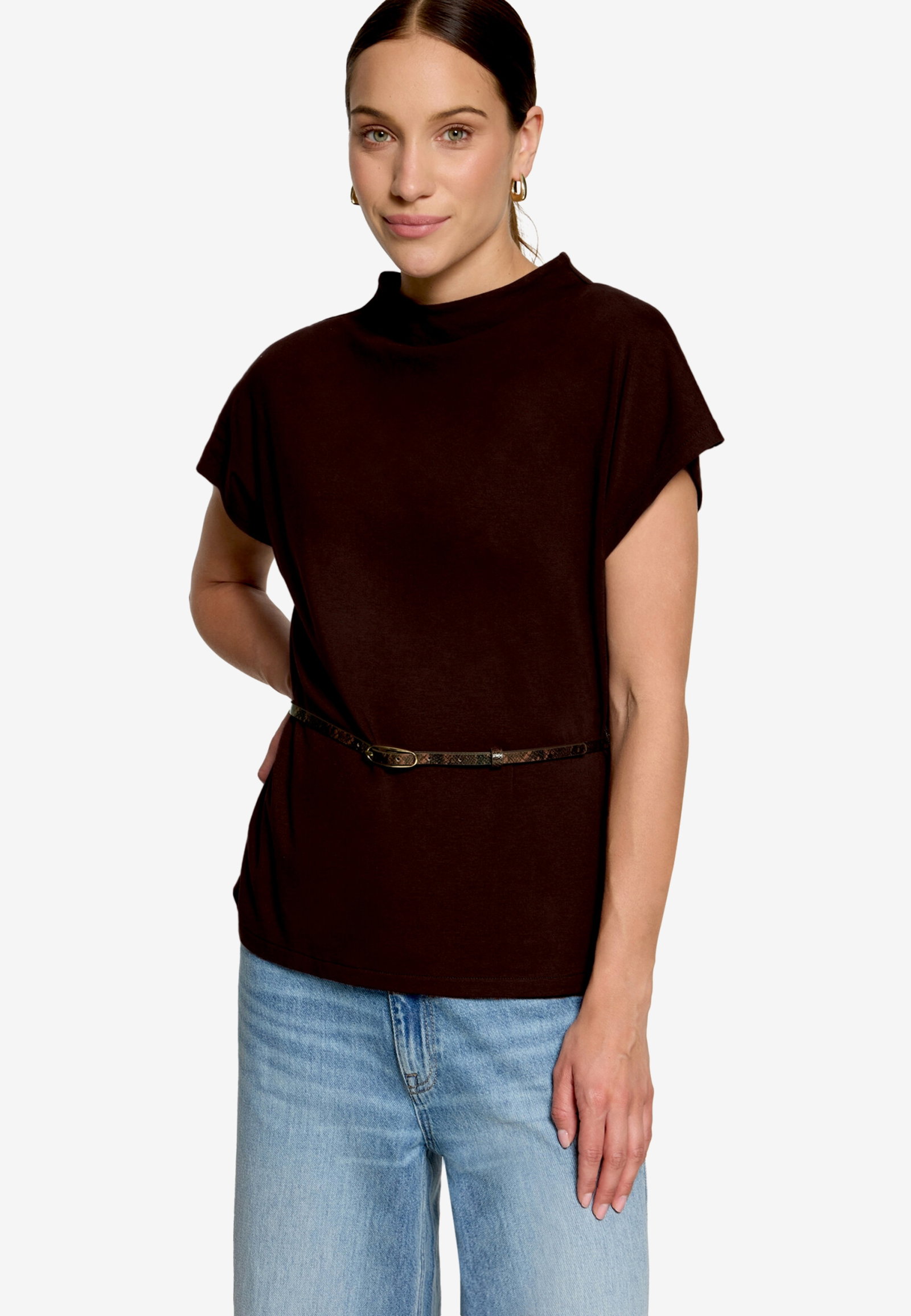 Shirt Kurz 1/2 Arm, Chocolate Plum #7