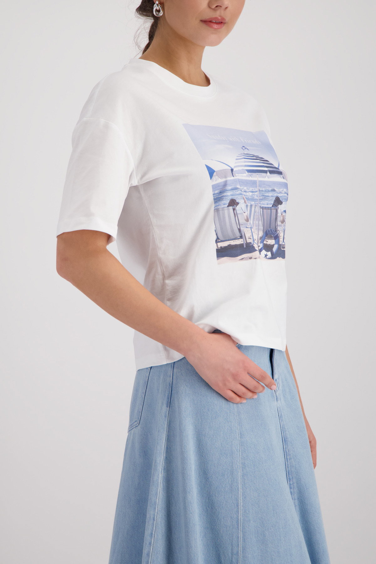 T-Shirt, cream #3