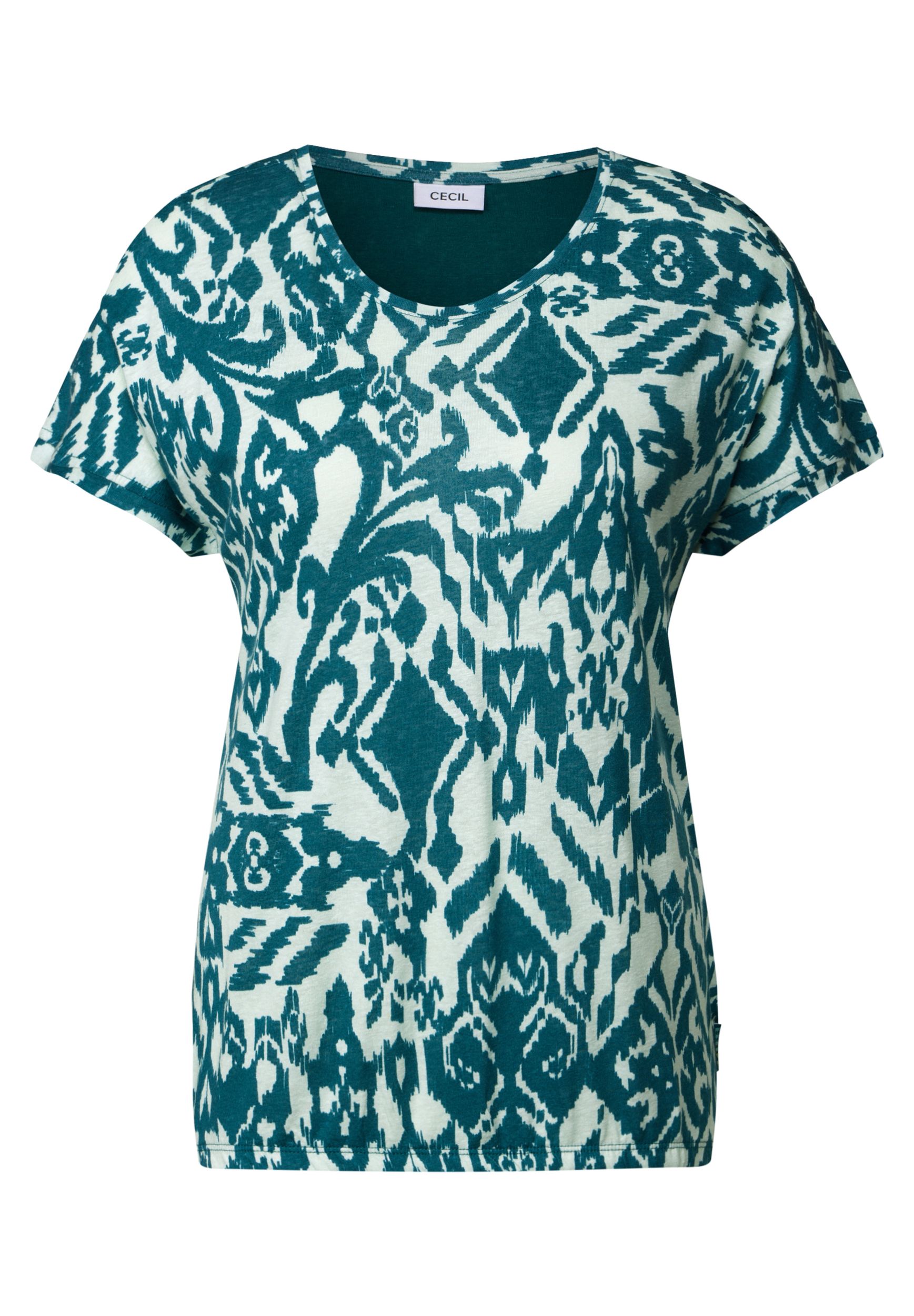 CECIL |  CECIL Bluse aus Leinen  | L | 11231_26250