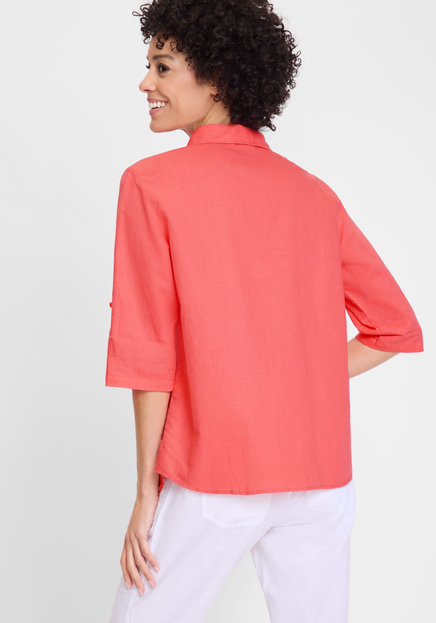  |  Blouse Woven Short Sleeves, Misty Rose | 38 | misty rose