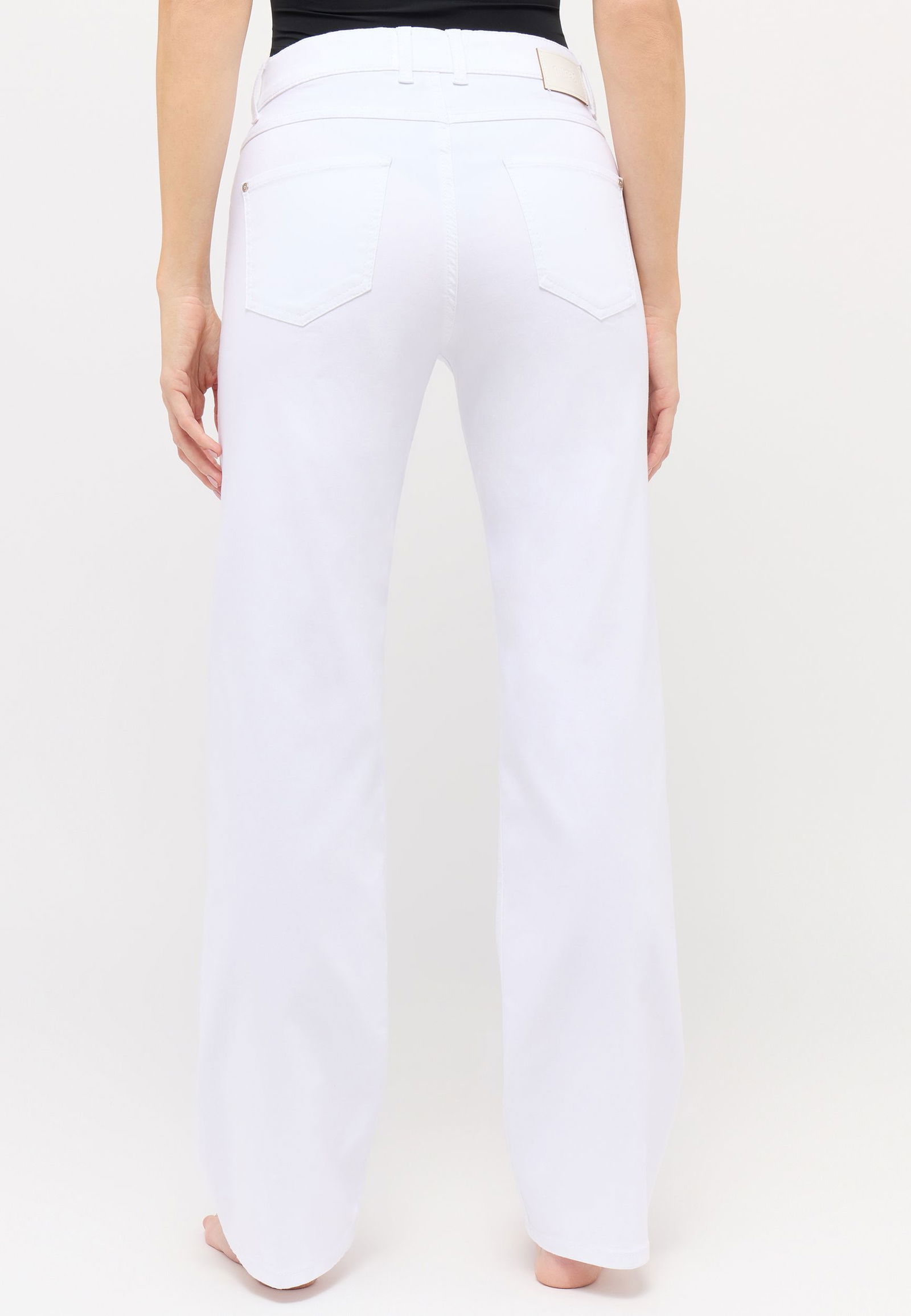 Angels |  Angels Straight Leg Jeans  | 42/30 | white