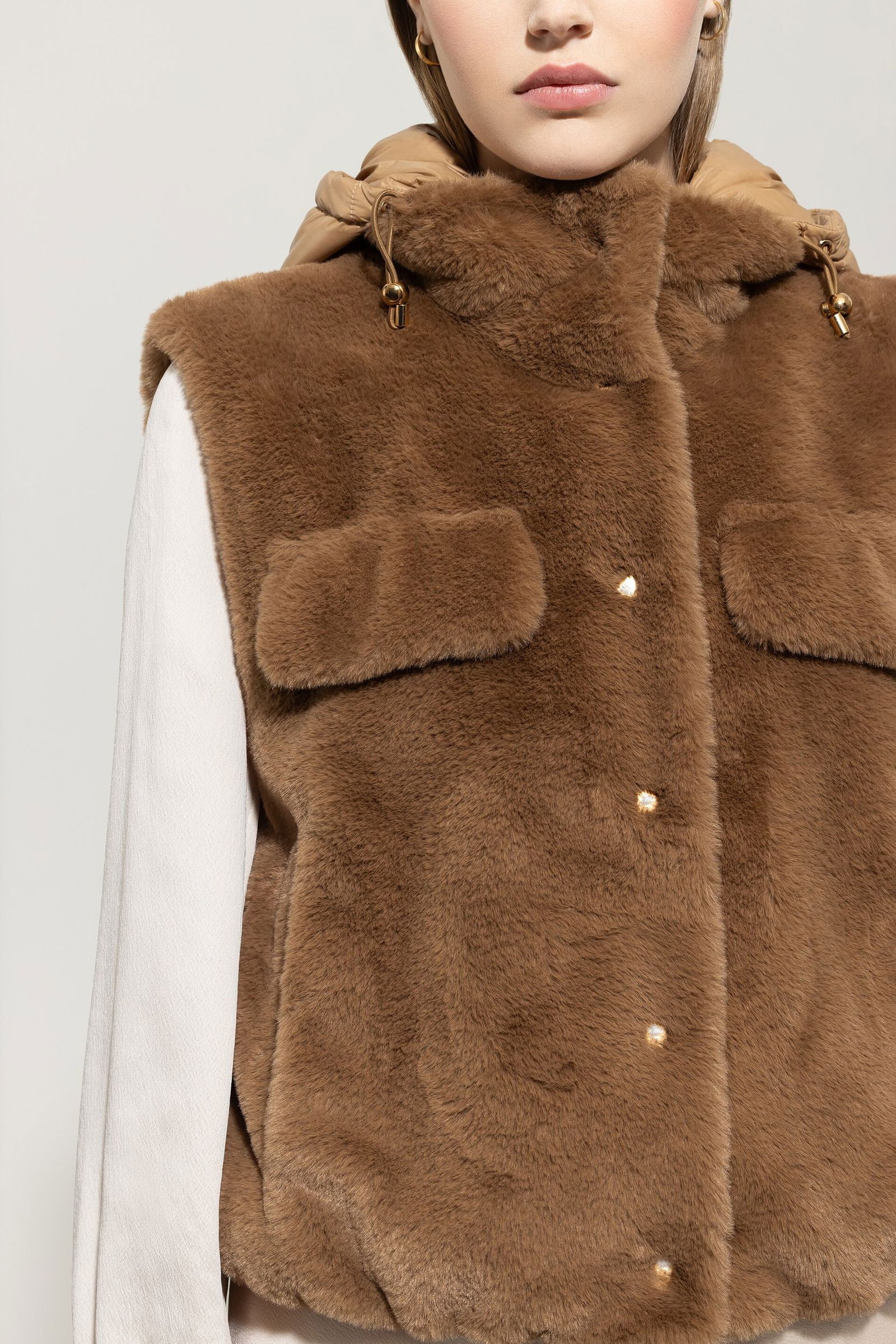 Luisa Cerano | Luisa Cerano Weste | 38 | light walnut