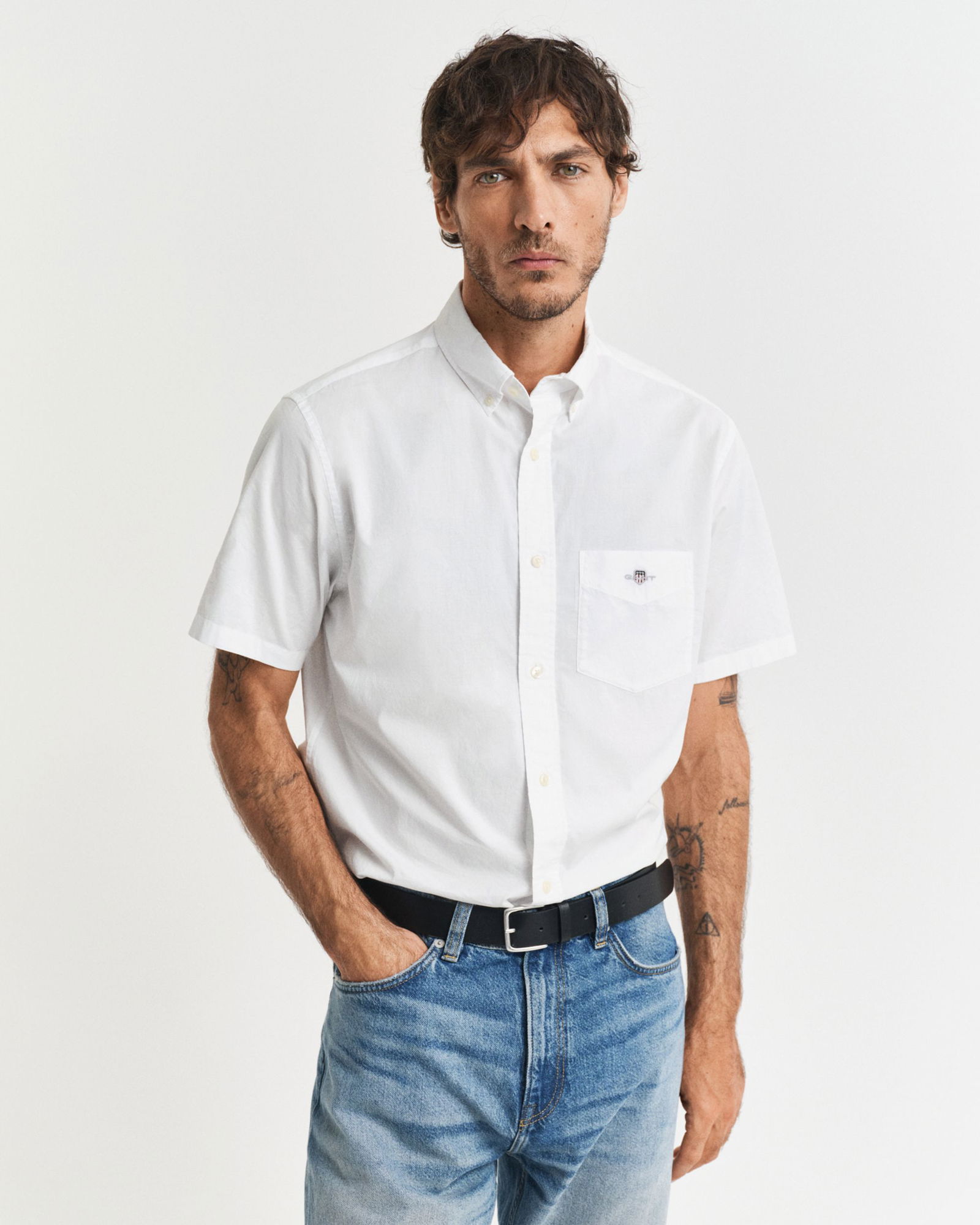 Gant |  Gant Hemd Regular Fit  | XXL | white