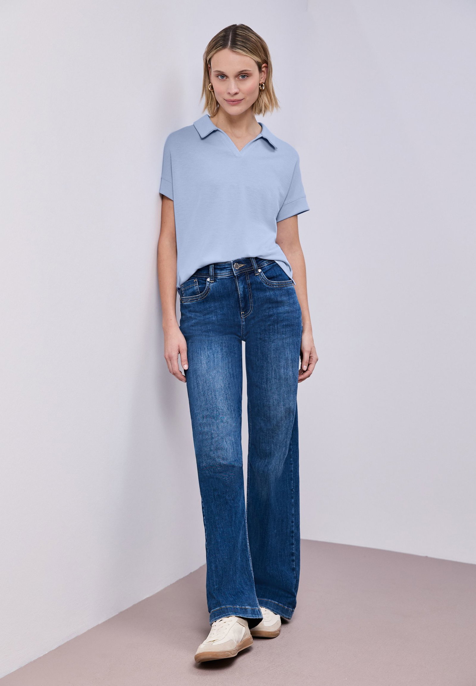 ad18e5114b2faef650f45abb06c11efa Street One | Street One Poloshirt | 42 | 4565_17501