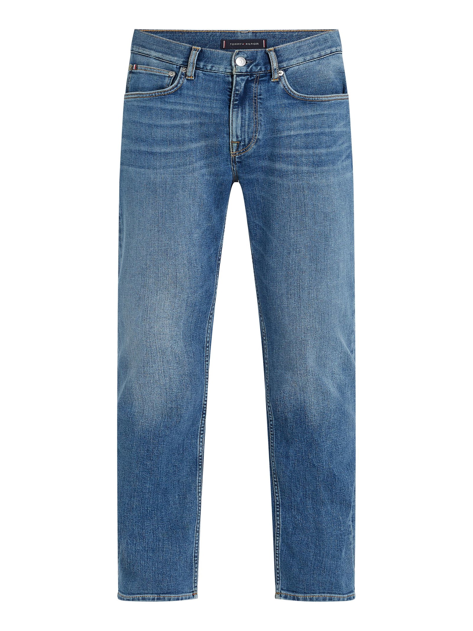 49acbe45bfab96466b86373e36f803c3 Tommy Hilfiger | Tommy Hilfiger Straight Leg Jeans | 36/32 | light blue