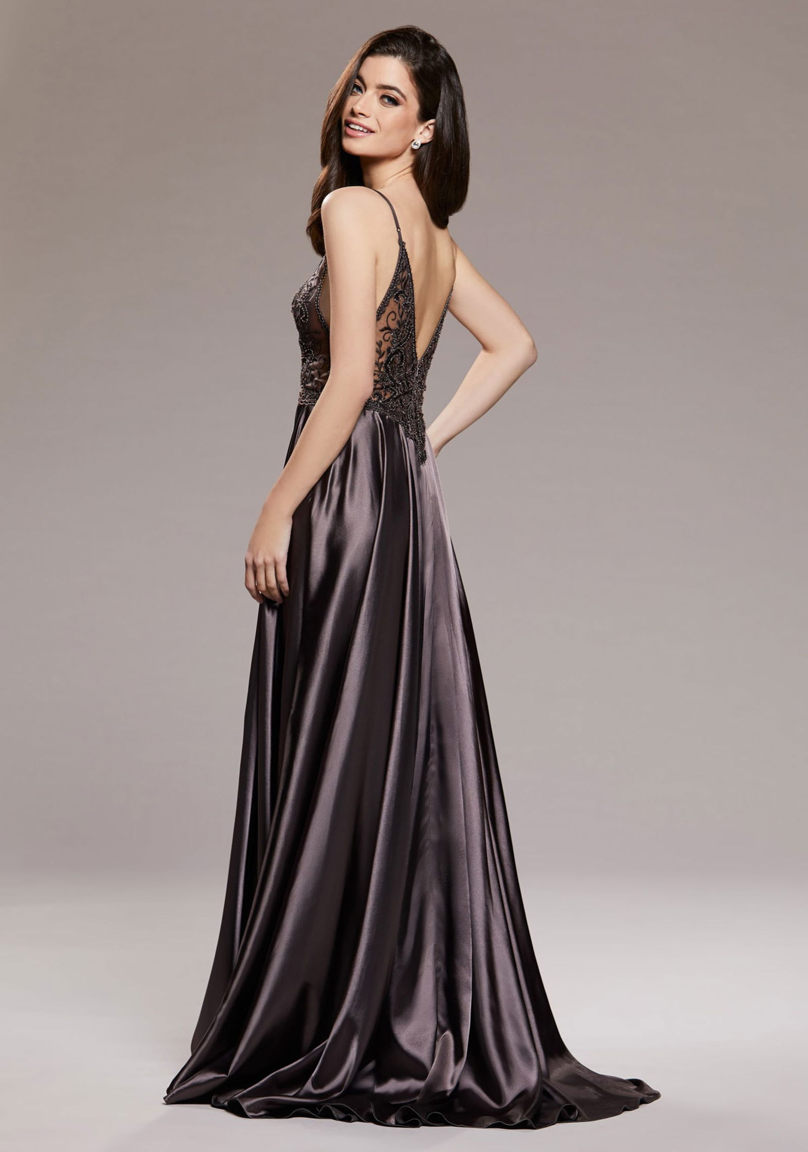 Christian Koehlert | Christian Koehlert Abendkleid aus Satin | 38