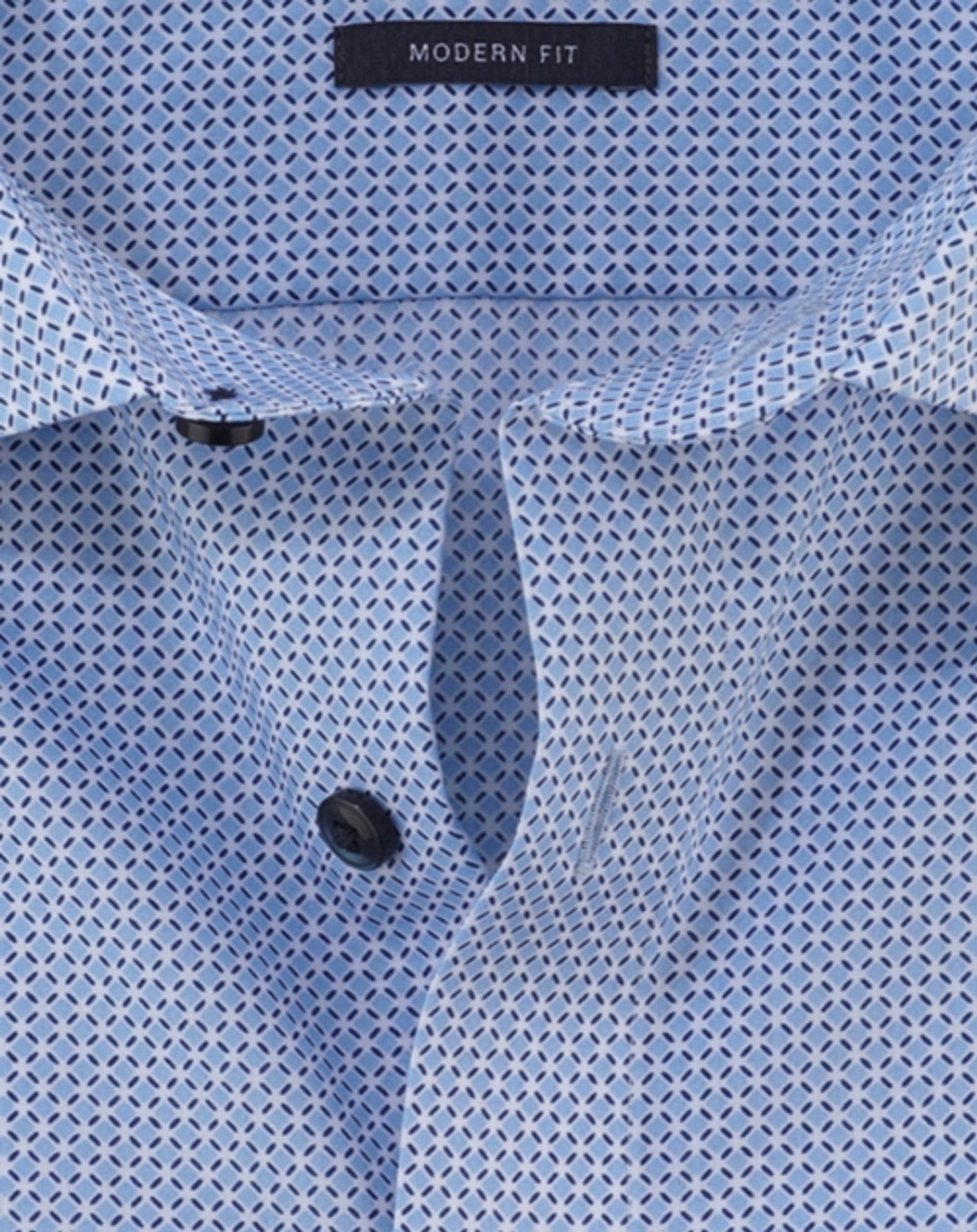 Olymp |  Olymp Hemd Modern Fit  | 44 | bleu