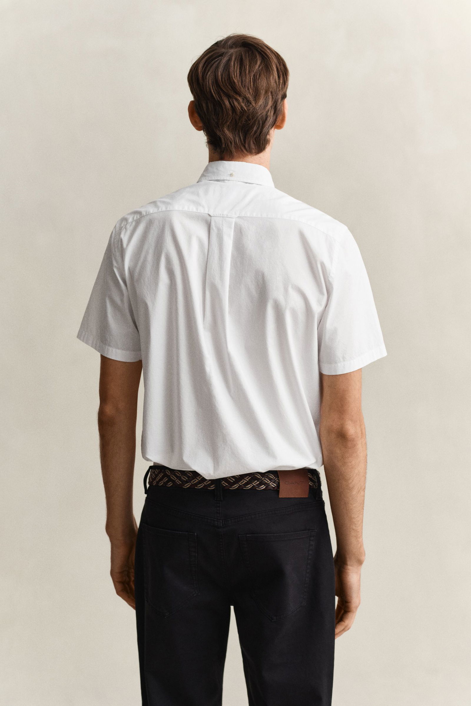 Gant |  Gant Classic Popeline Kurzarmhemd | XXL | white