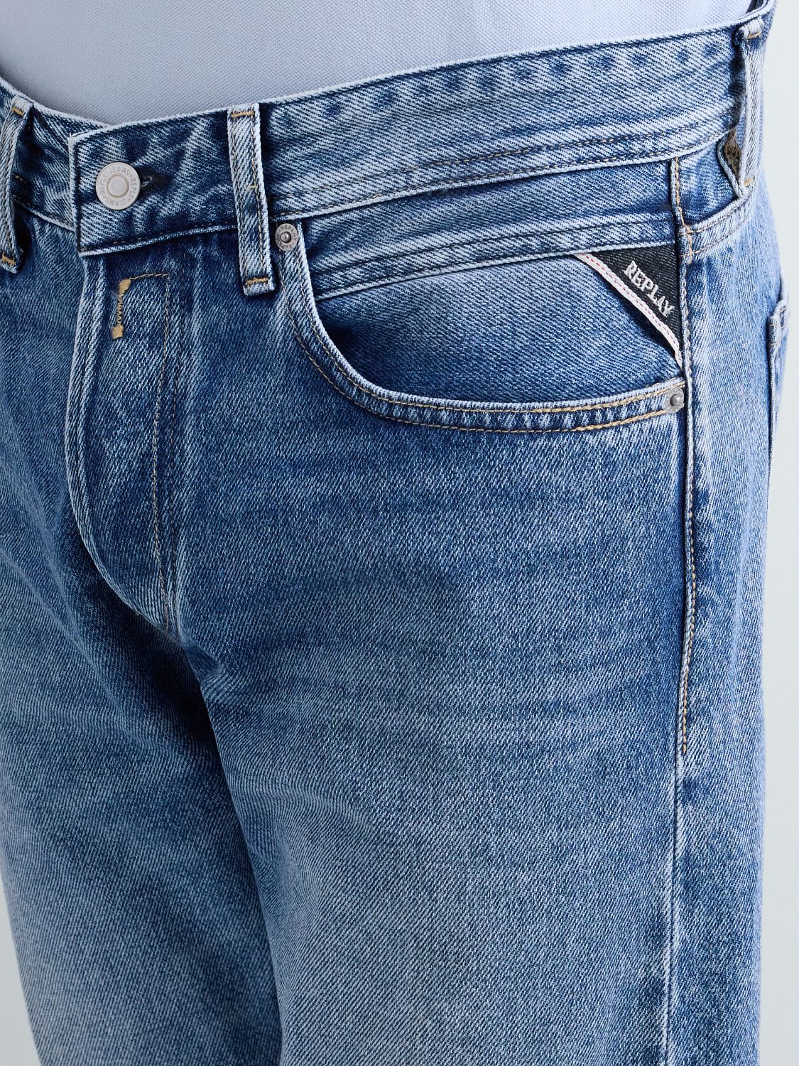 Replay Straight-Fit Jeans "Grover" #6