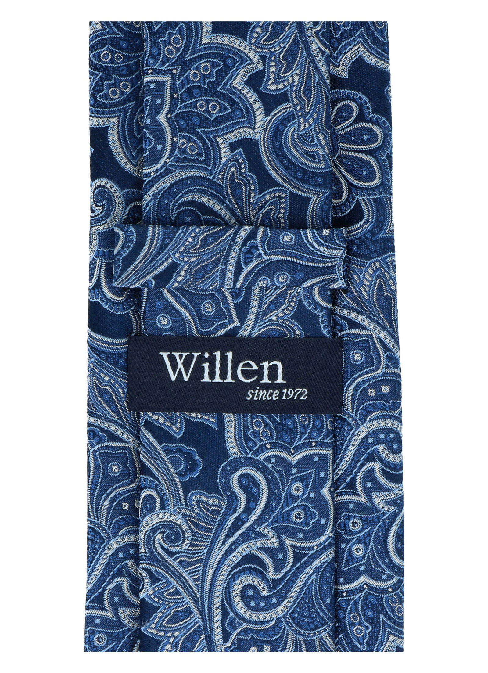 Willen |  Willen Krawatte | STK | mittelblau