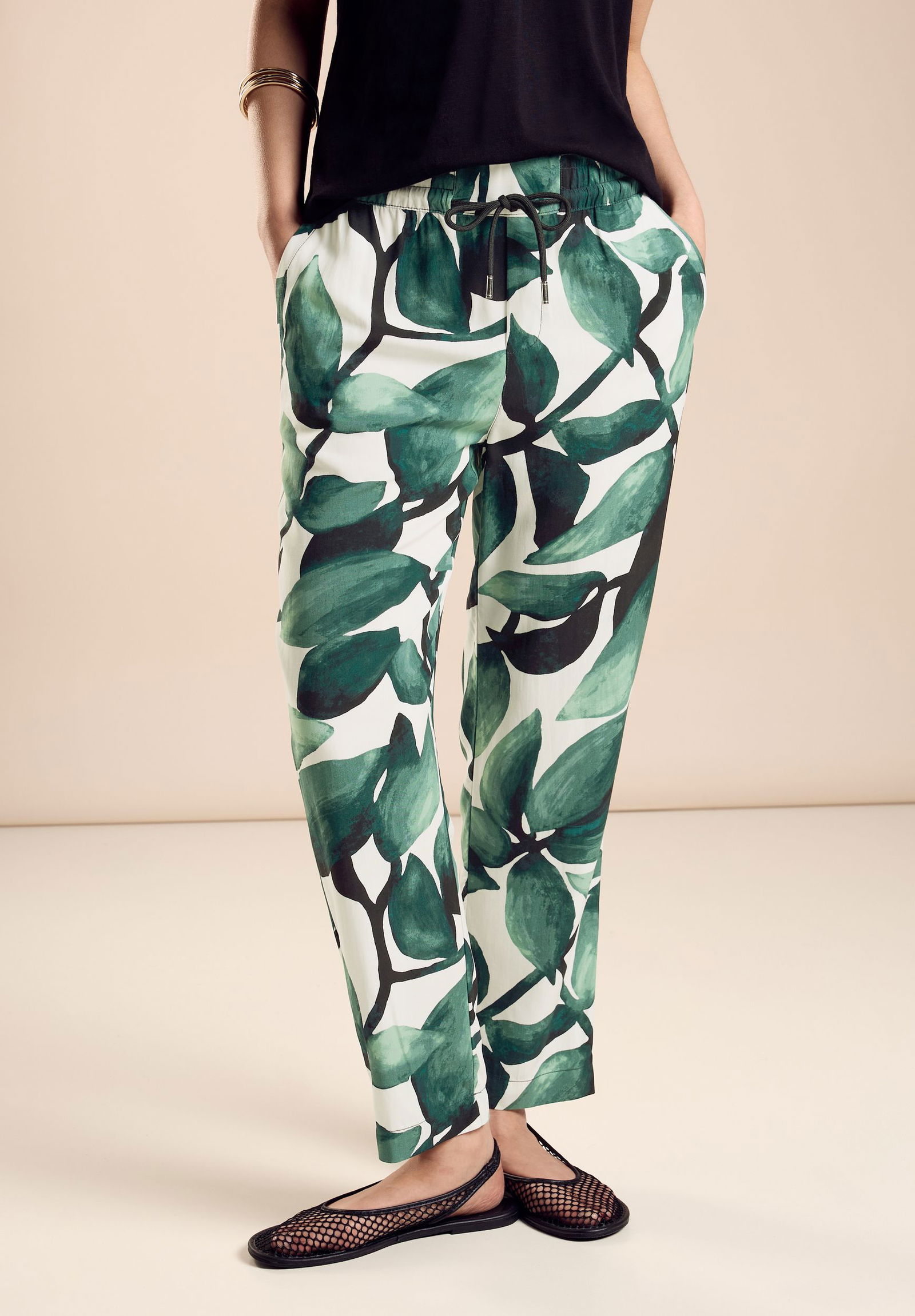Street One | Street One 7/8-Hose | 42/28 | cool vintage green