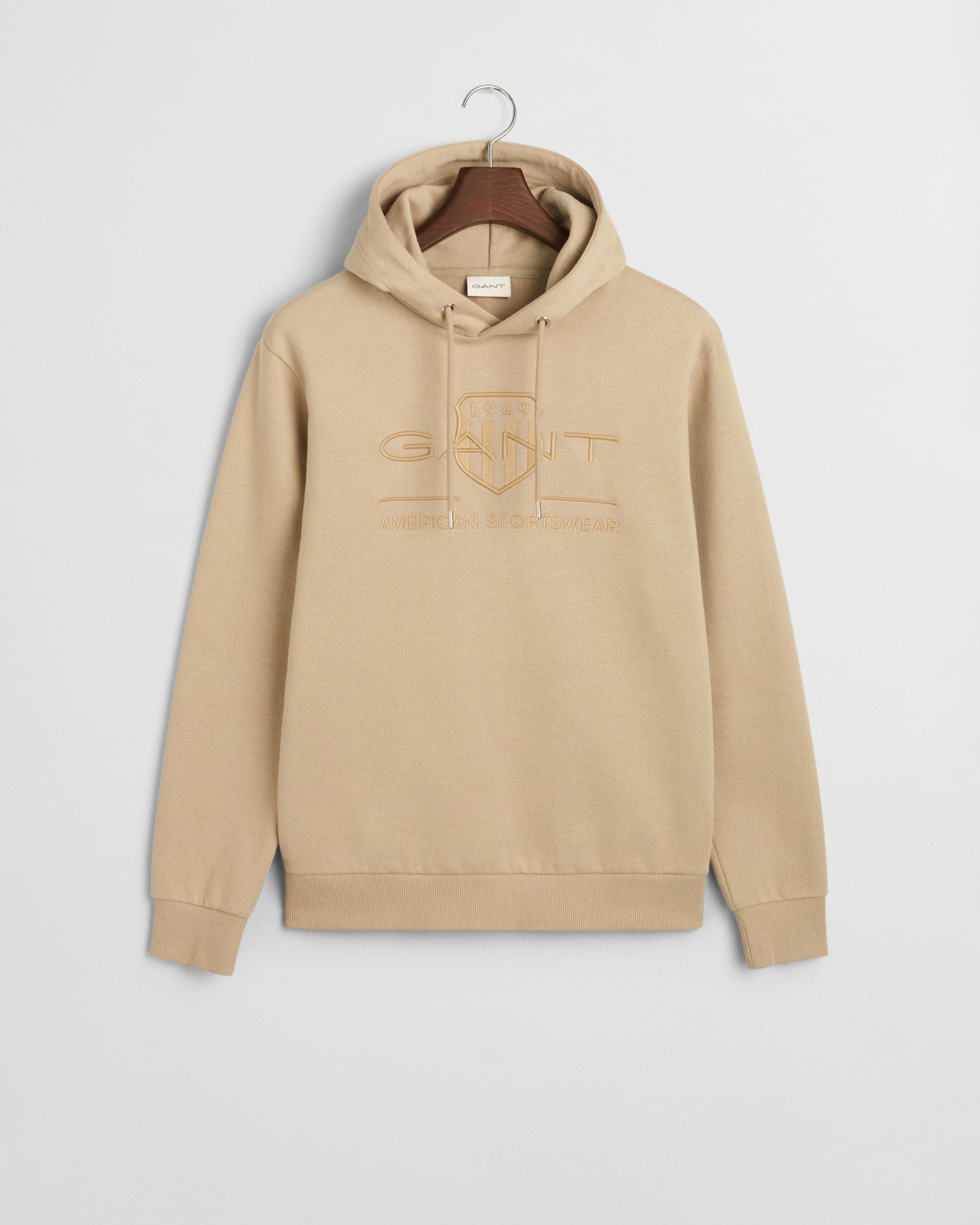 Gant |  Gant Sweatshirt  | XL | concrete beige