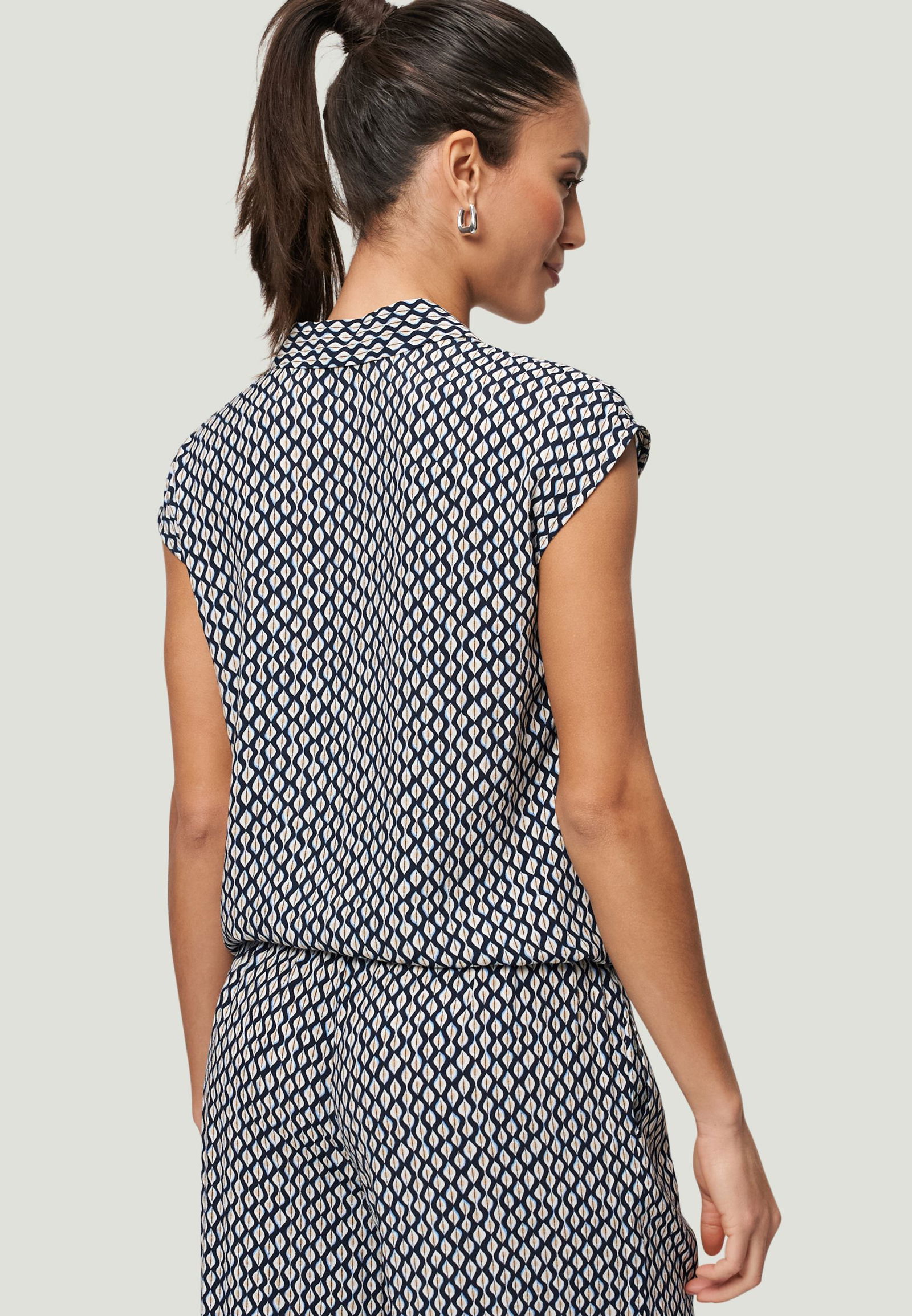 Zero |  Zero Druckbluse  | 34
