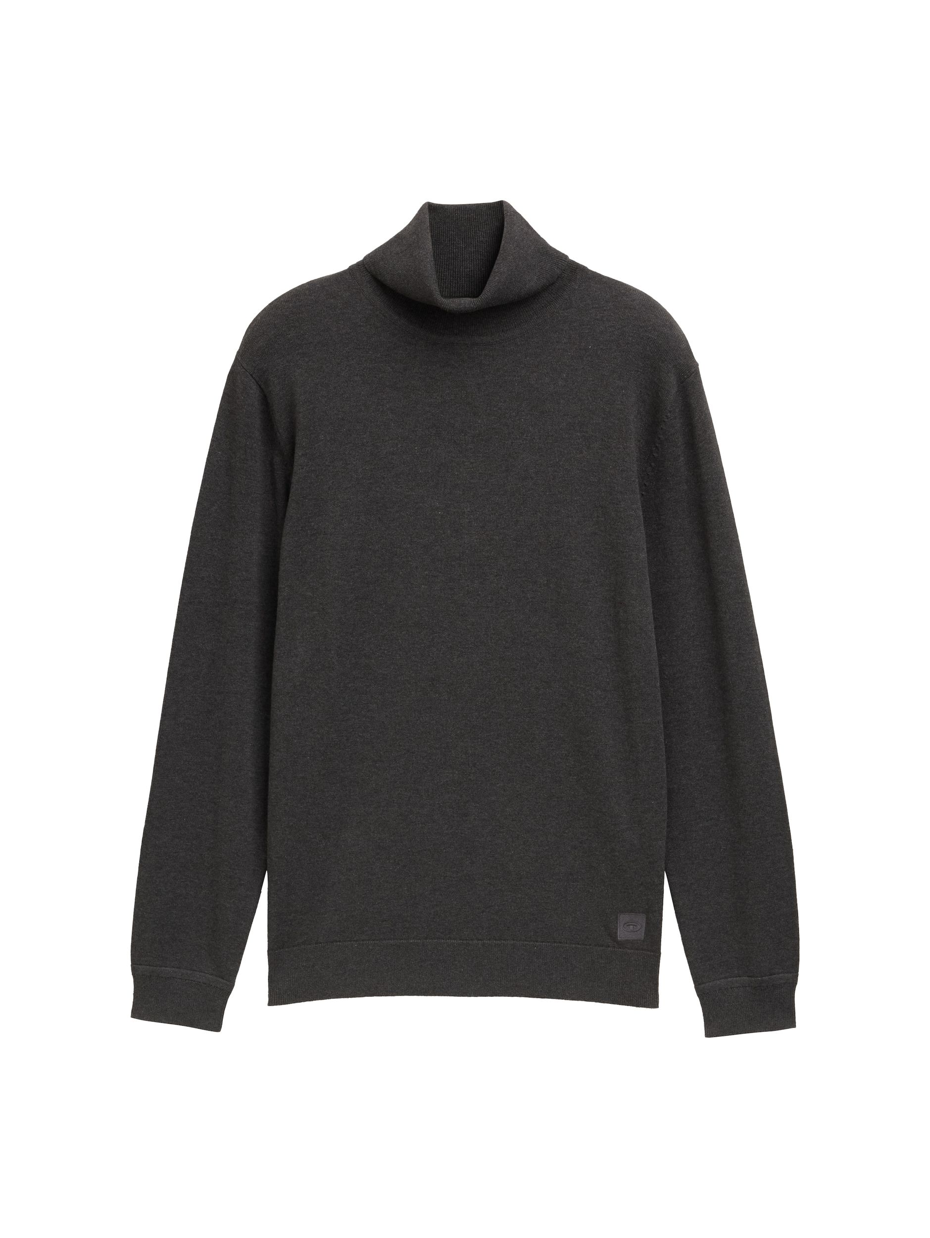 Tom Tailor |  Tom Tailor Pullover  | XL | black grey melange