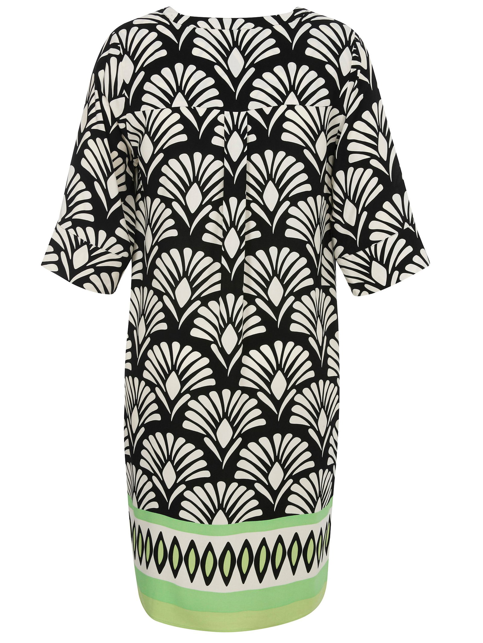 VIA APPIA DUE |  VIA APPIA DUE Sommerkleid  | 50 | schwarz multicolor