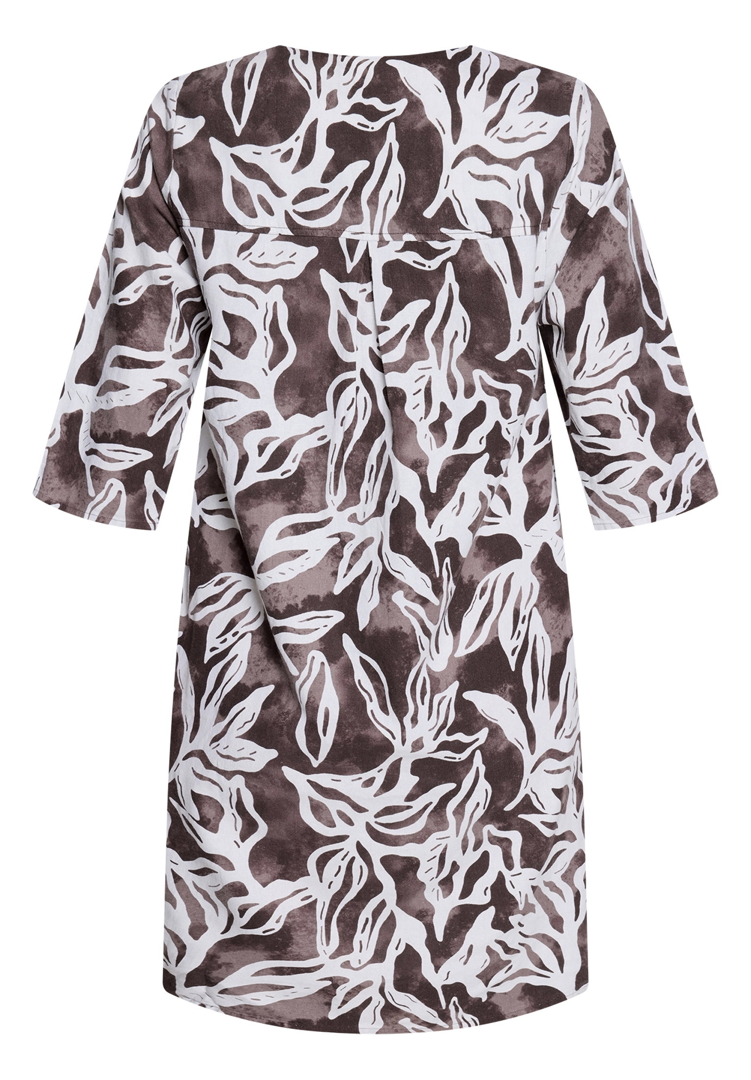 Kleid Kurz, Cream/Brown #2