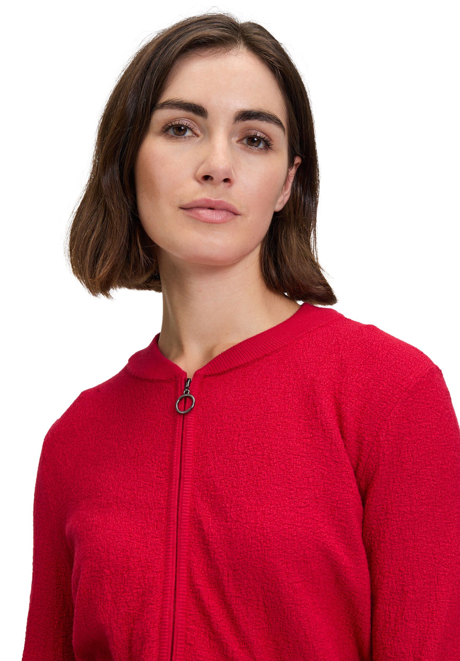 Betty & CO |  Betty & CO Sweatjacke  | 40 | dunkelrot