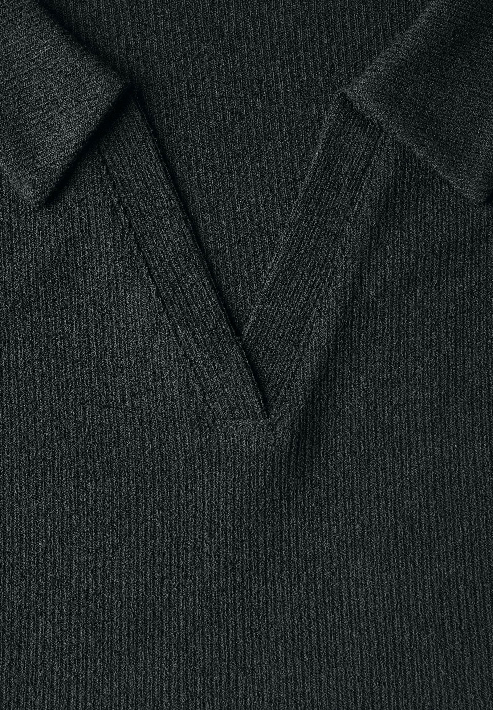  |  Strick-Look Poloshirt | 38