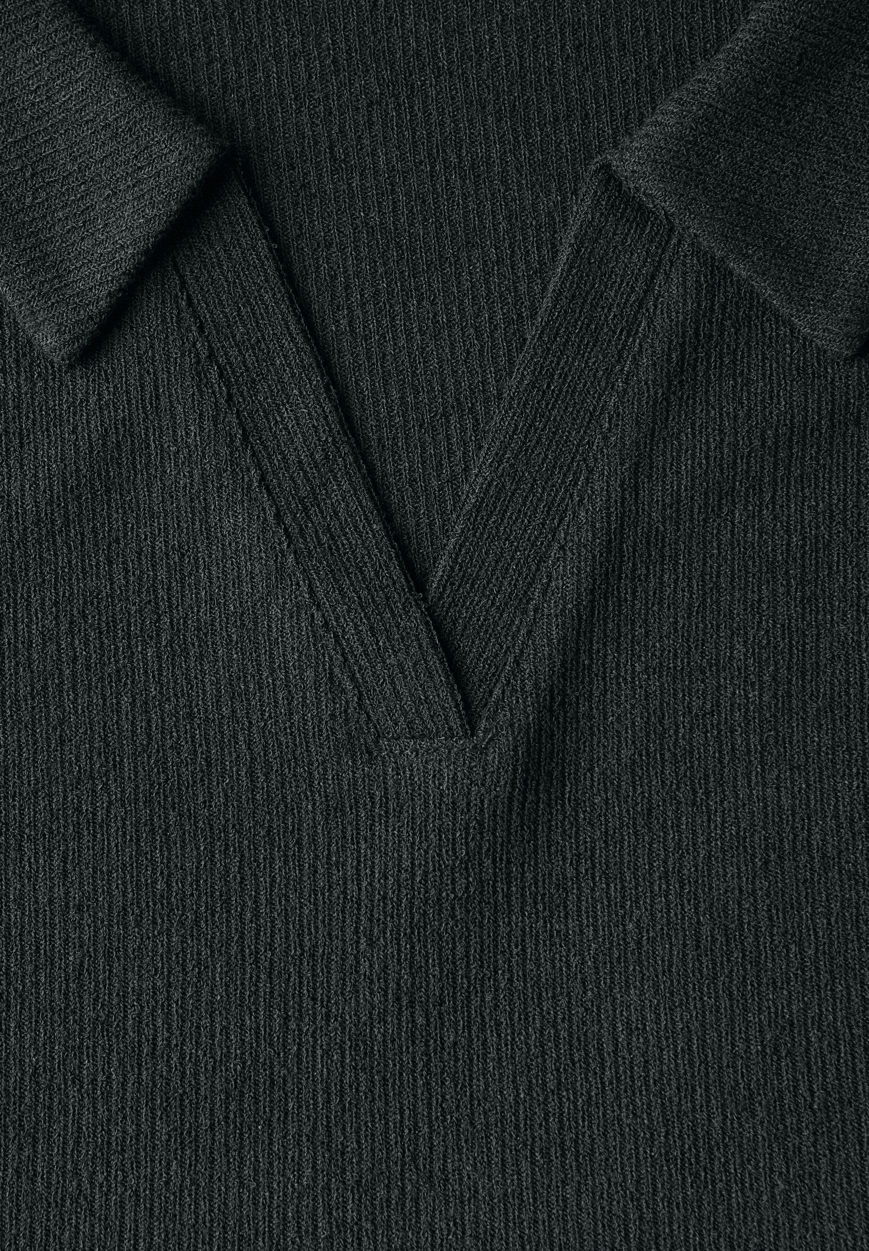  |  Strick-Look Poloshirt | 38
