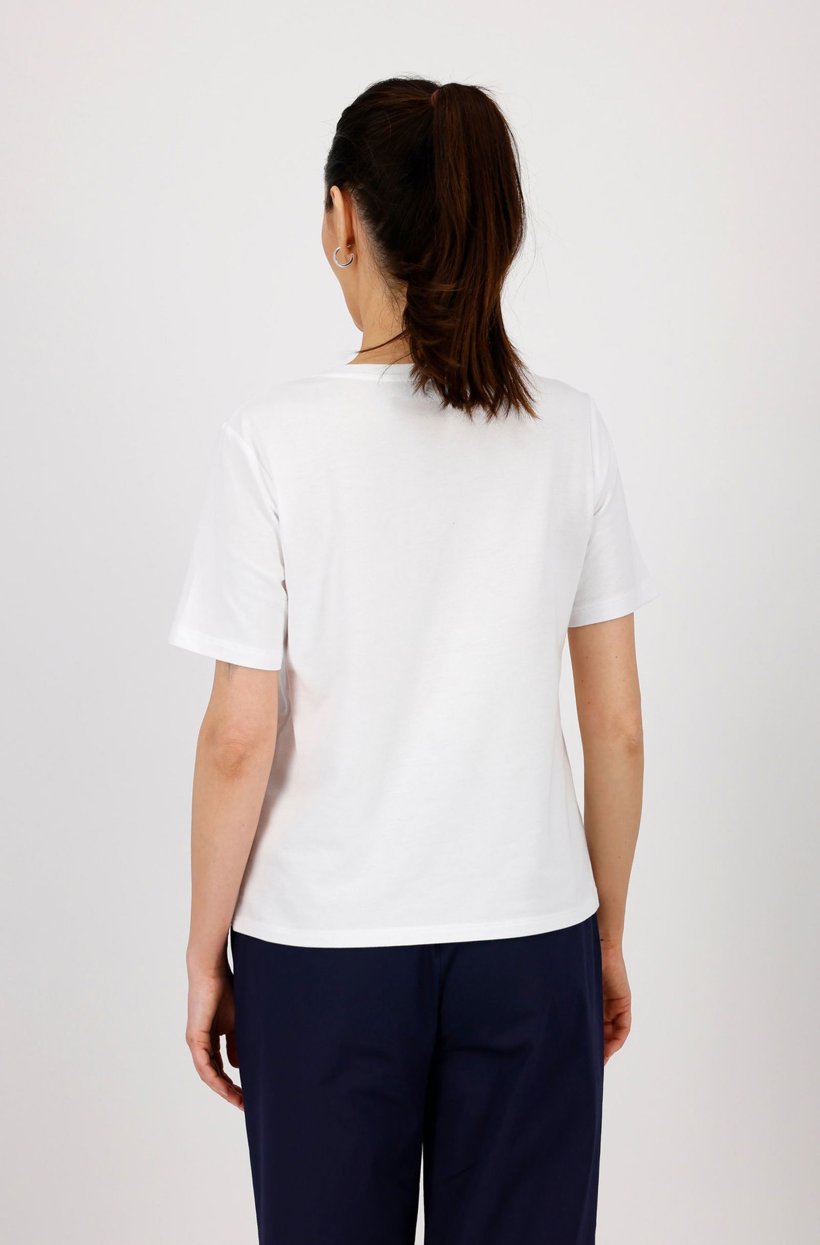 Monari | T-Shirt, cream | 40