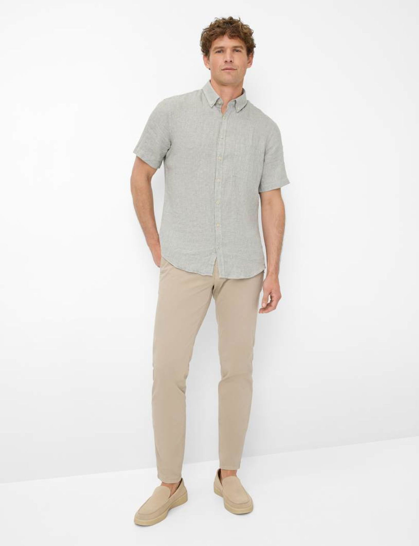 Brax | Brax Hemd Regular Fit Style "Dan" | XL | sage