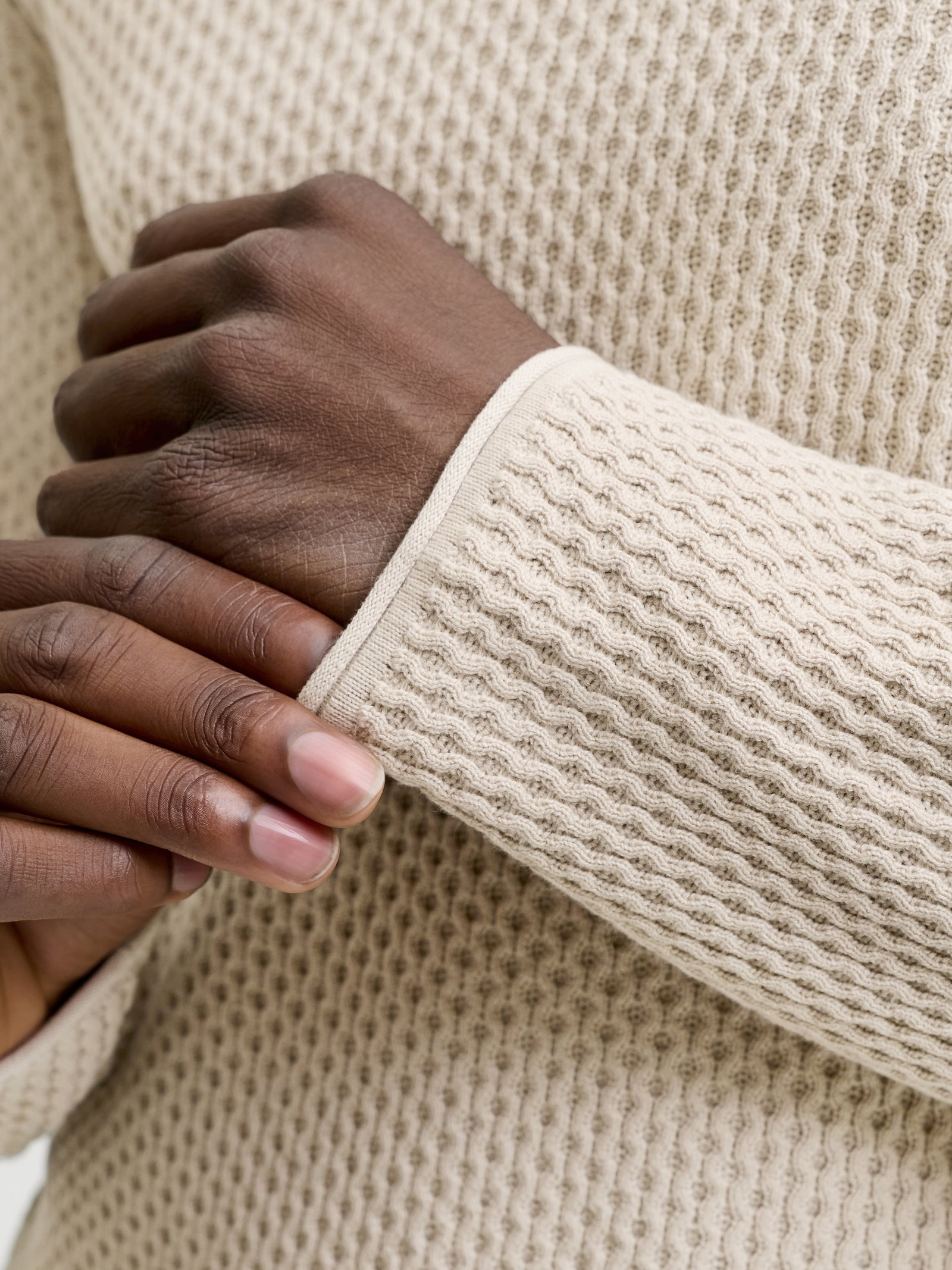 JPRBLUMASON KNIT CREW NECK SN, Silv #8