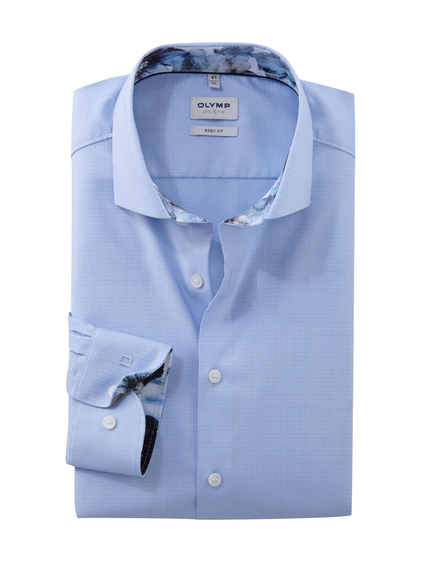 090b9ff4ce62124b17d4d0b428febffa Olymp |  Olymp Hemd Modern Fit  | 43 | bleu