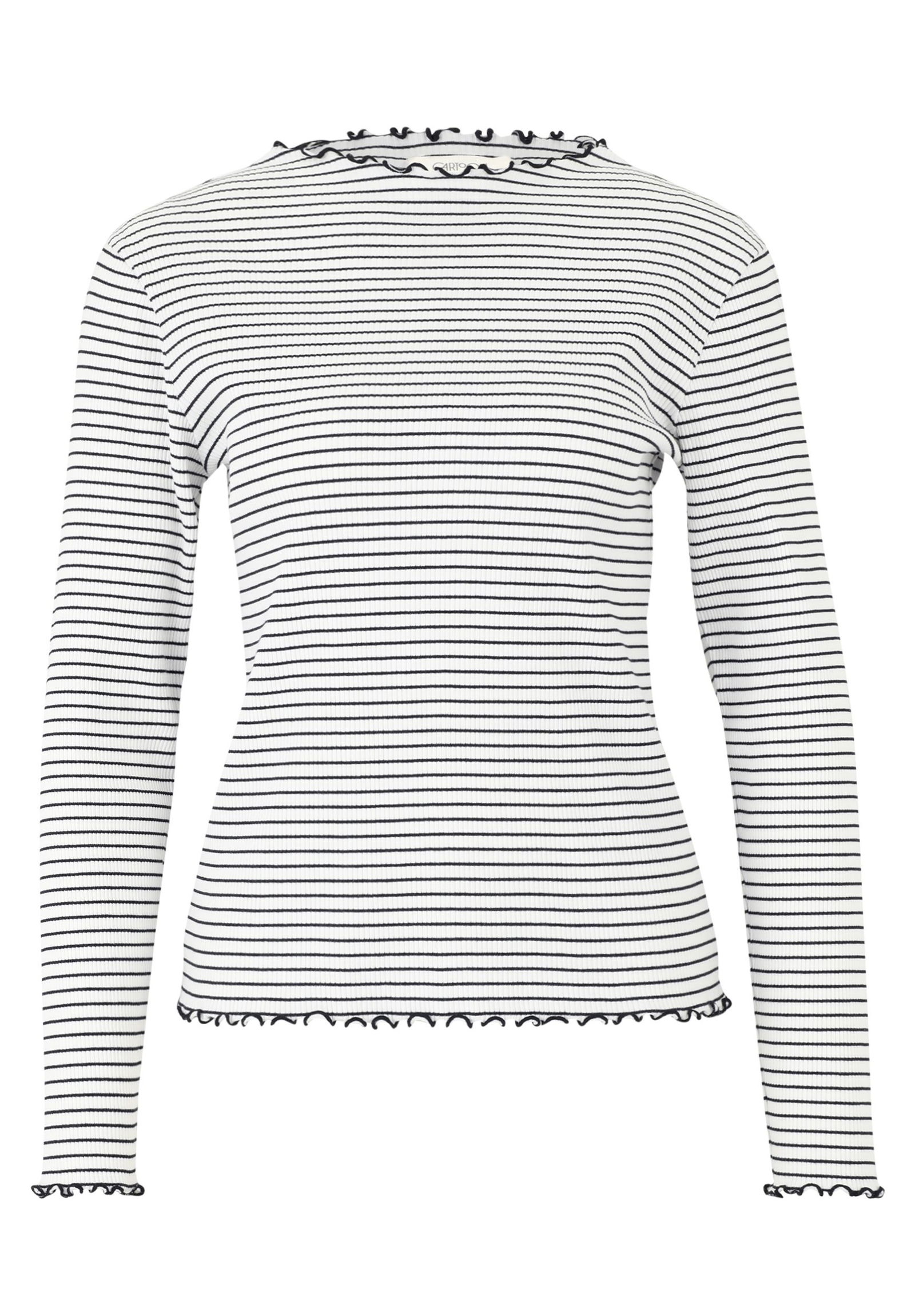 9c5f1178616909f1731bd5f0c08fa2f8 Cartoon | Langarm-Shirt | 46 | weiß/schwarz
