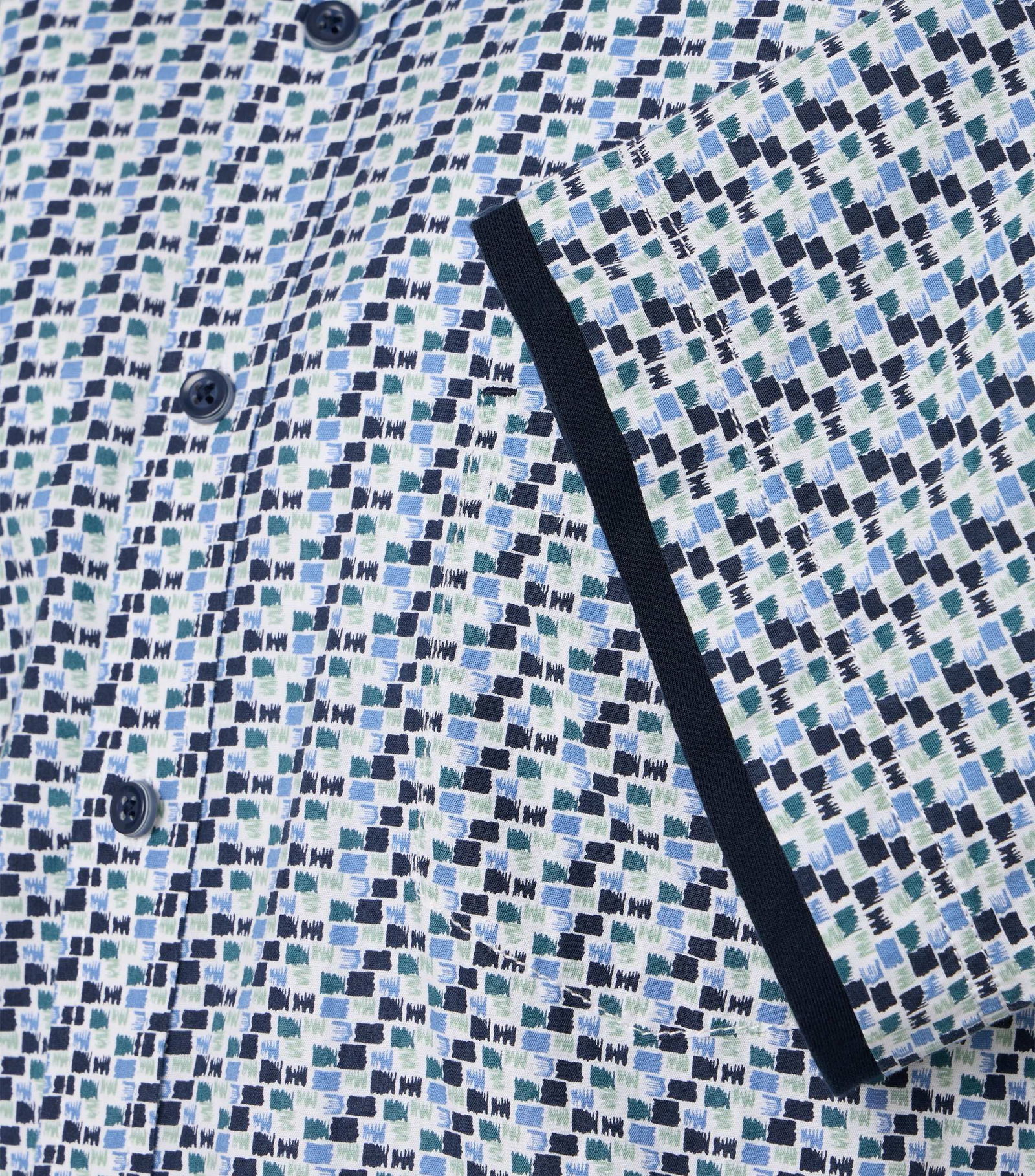 089e13ed46bde6528fe0db079cc3c50b | B.D. Casual Short 1/2Arm, 100 blau | XXL | blau