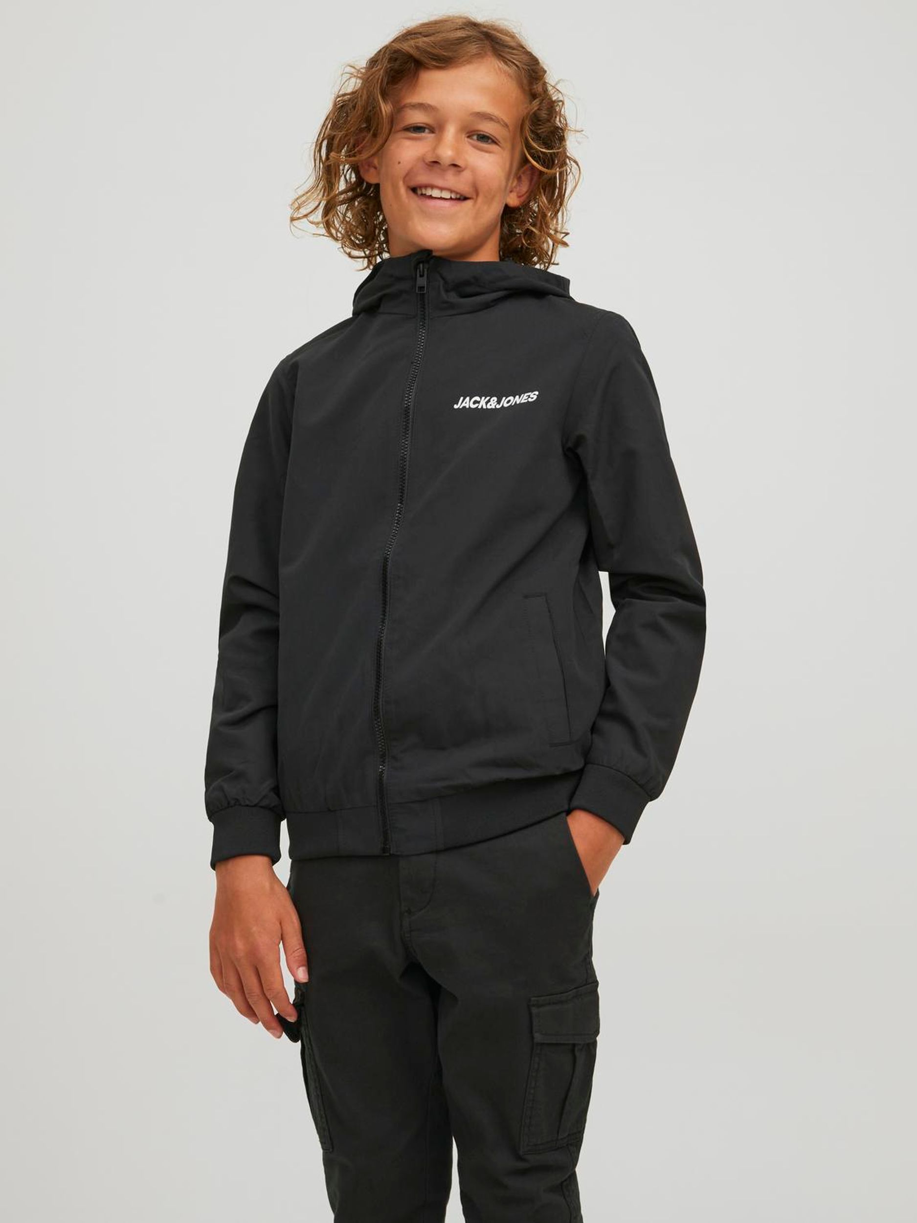 Jack&Jones |  JJERUSH BLOCKING HOOD BOMBER NOOS JNR | 140 | 2860_178012002