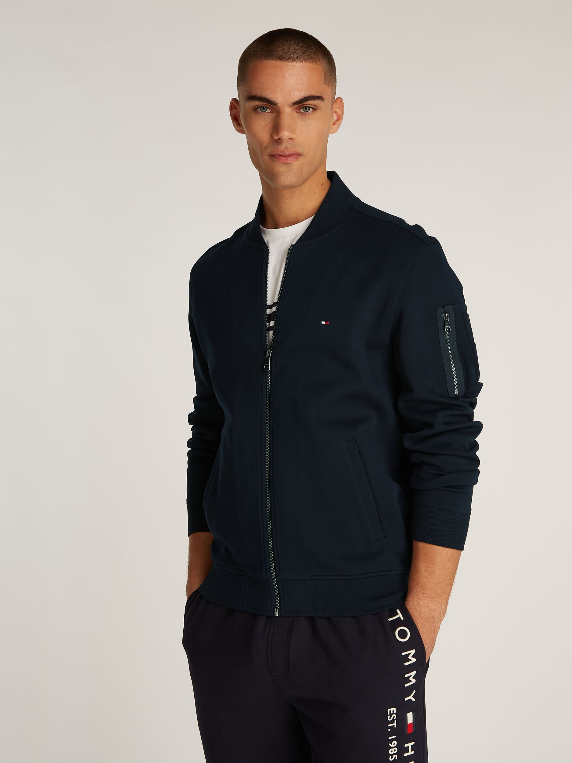 Tommy Hilfiger |  Tommy Hilfiger Strickjacke | Cardigan  | L | desert sky