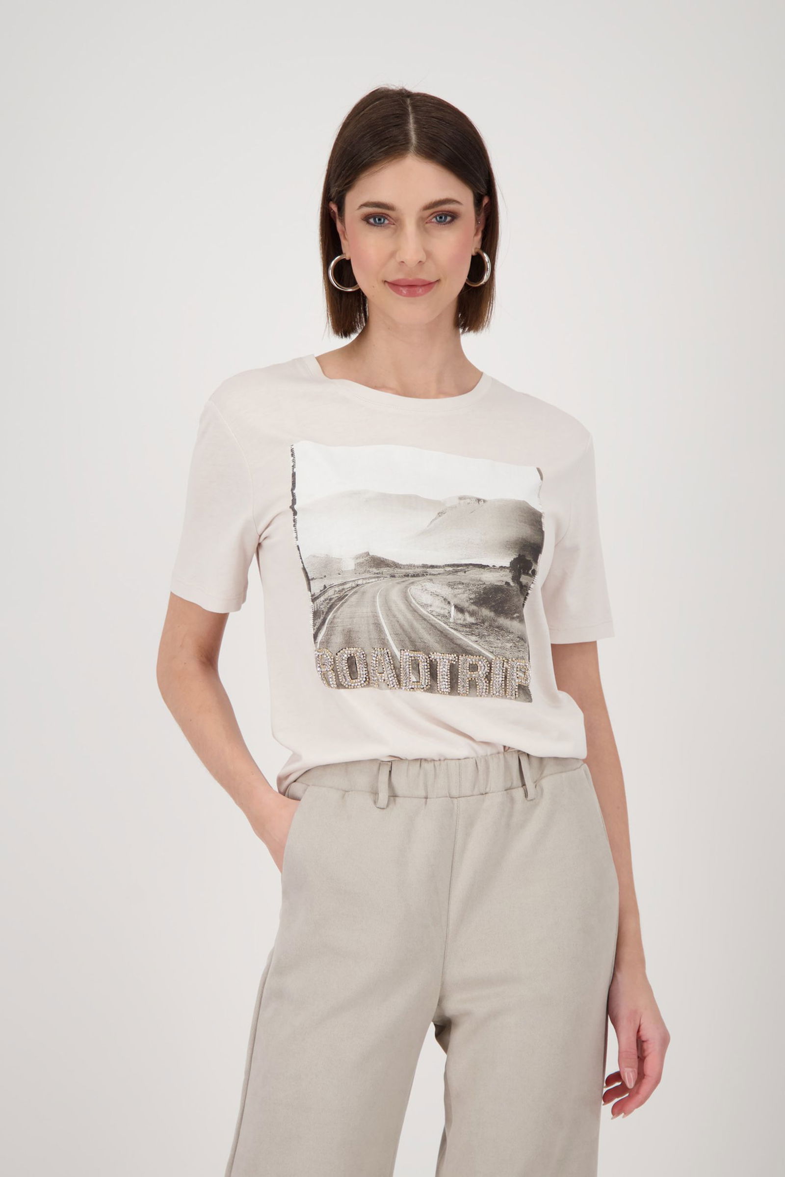 463ac139cf8060808ebe3ef7087558b4 Monari | T-ShirtT-Shirt, oat milk | 46 | sandshell