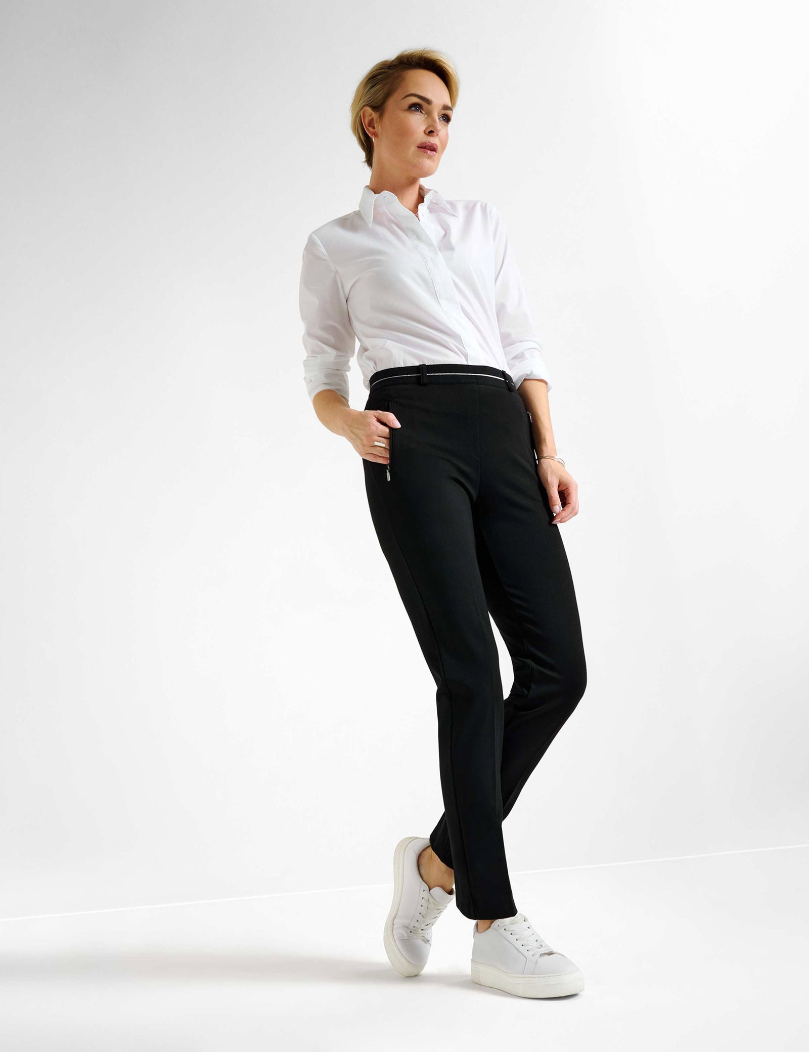 Raphaela by Brax |  Raphaela by Brax Schlupfhose in Jersey-Qualität "Style Lillyth" | 21 | black