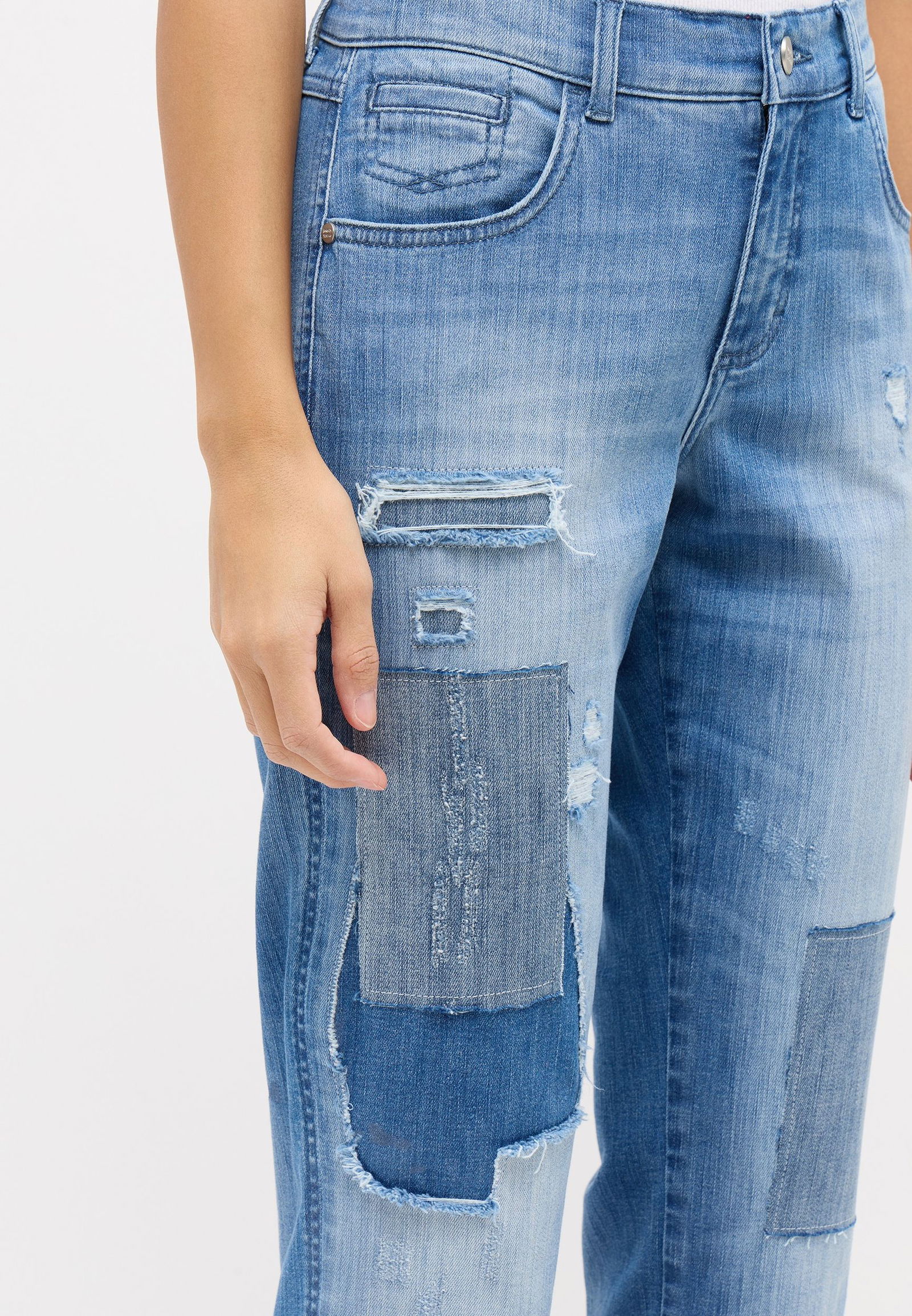 Angels |  Angels Boyfriend Jeans  | 36/30 | light blue used destroyed