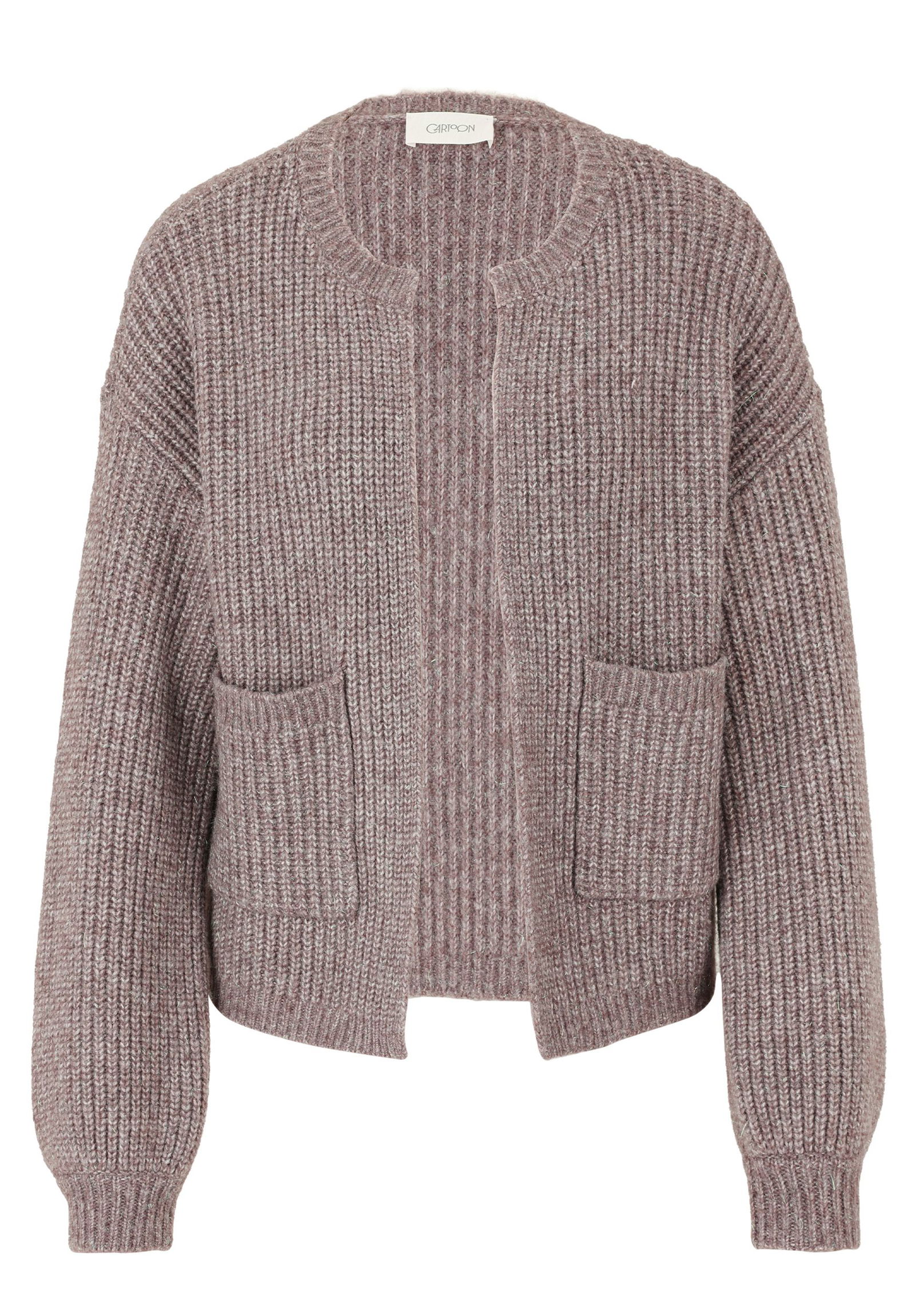 2bd6370f71d6f621b02eeecda56e61b9 Cartoon |  Cartoon Sweatjacke  | 36 | dark aubergine