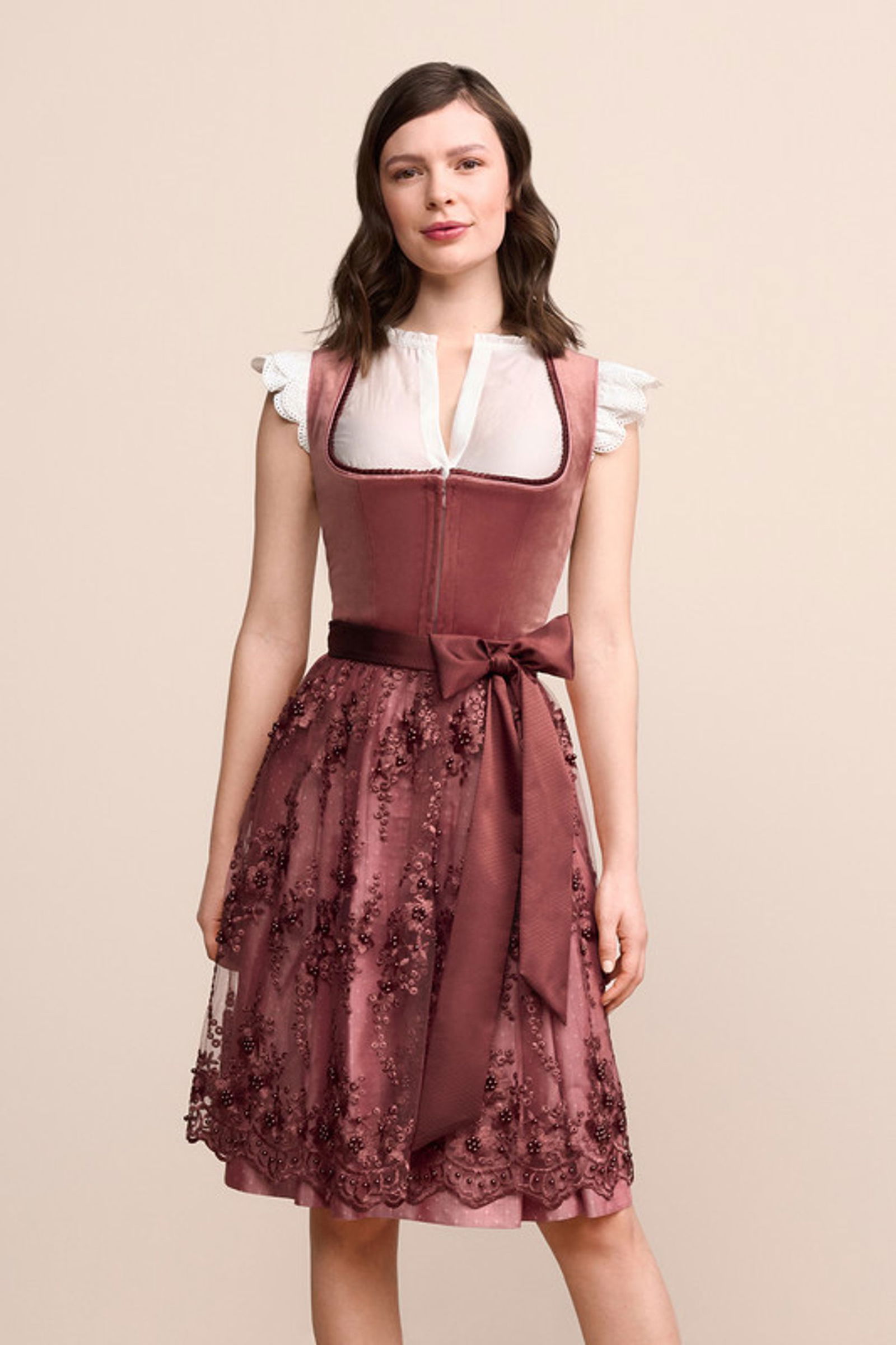 d597d220da2934aa221294c00947190e Krüger |  Krüger Dirndl "Kaelyn"  60cm | 34 | bordeaux