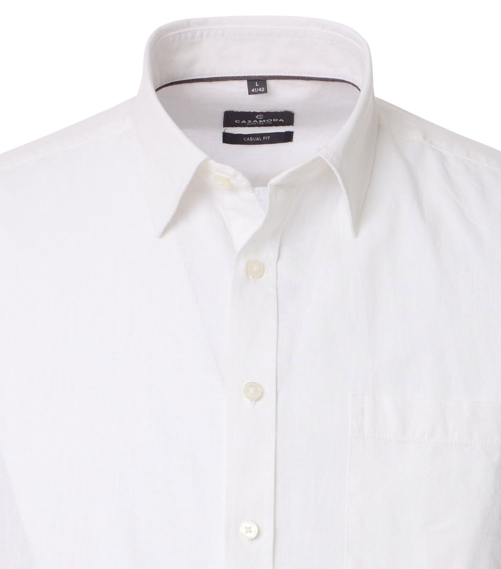 Casa Moda |  Casa Moda Hemd Regular Fit  | XXL | weiss